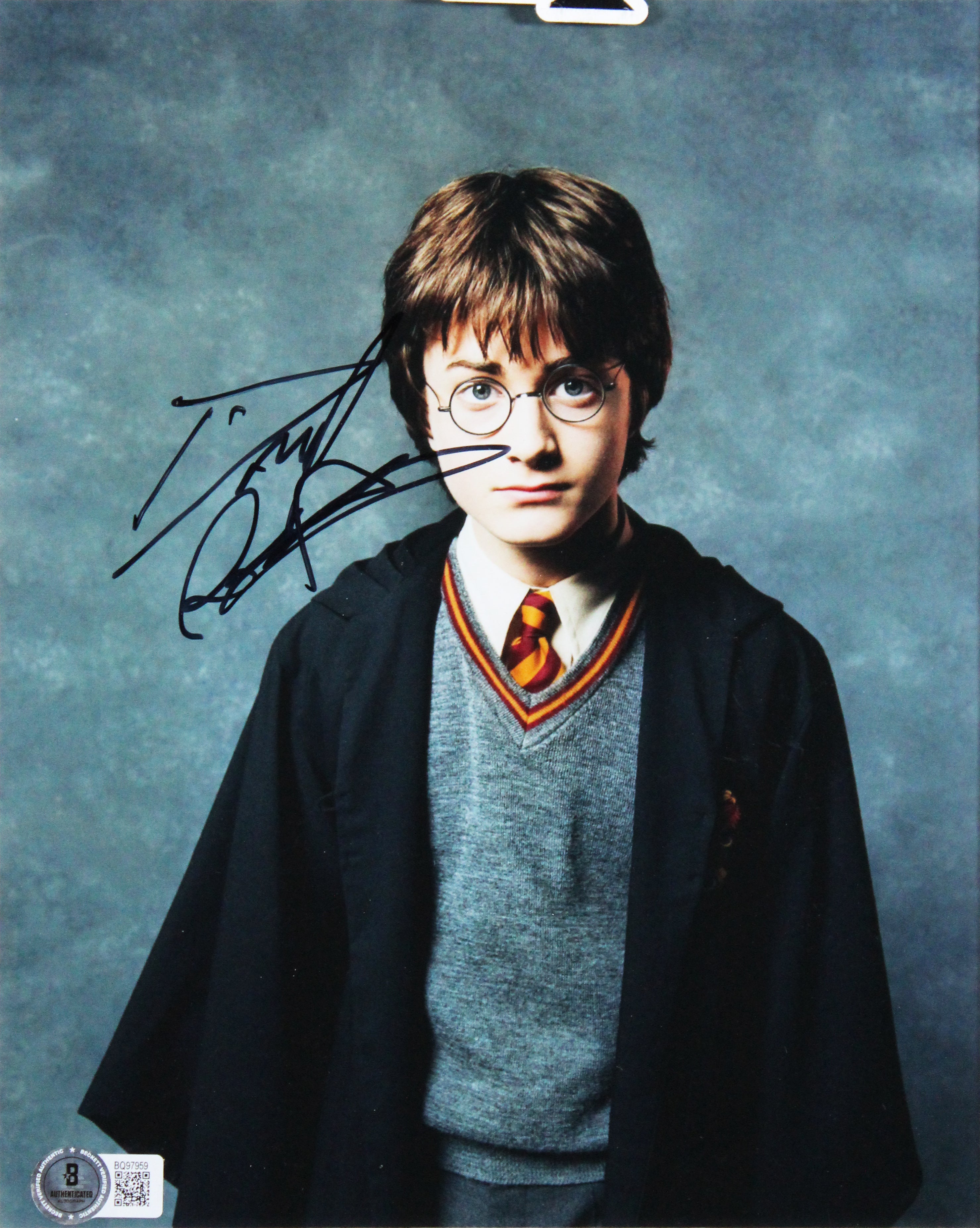 Daniel Radcliffe & Rupert Grint Harry Potter Signed 8x10 Framed Photo BAS 2
