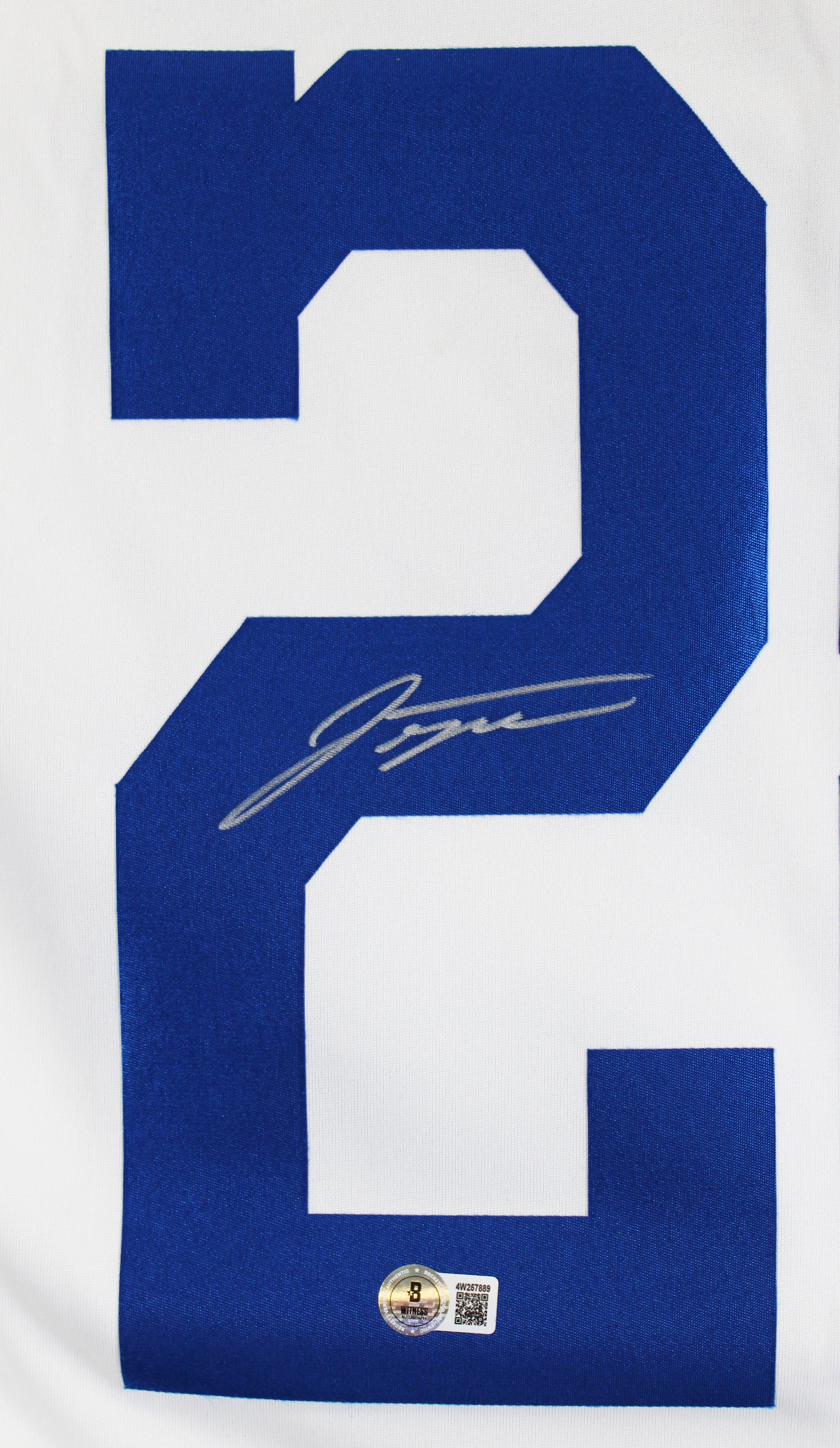 Colts Jonathan Taylor Authentic Signed White Nike Limited Jersey BAS Witnessed
