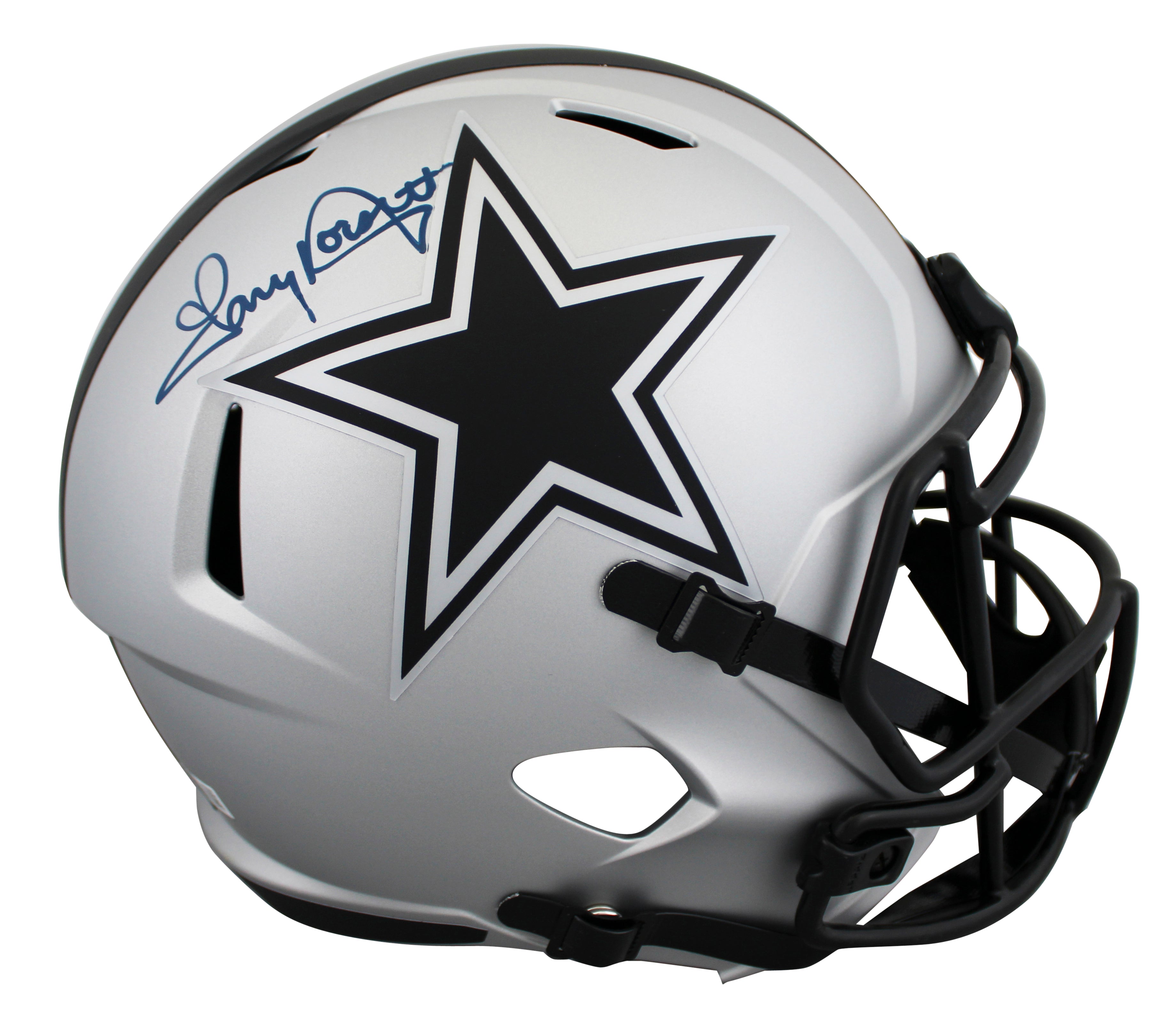 Cowboys Tony Dorsett Signed Rave Full Size Speed Rep Helmet BAS Witnessed