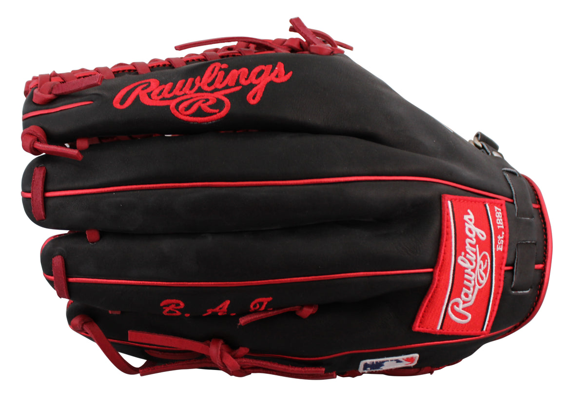 Angels Mike Trout Signed Black Rawlings Player Model Baseball Glove MLB & BAS 2