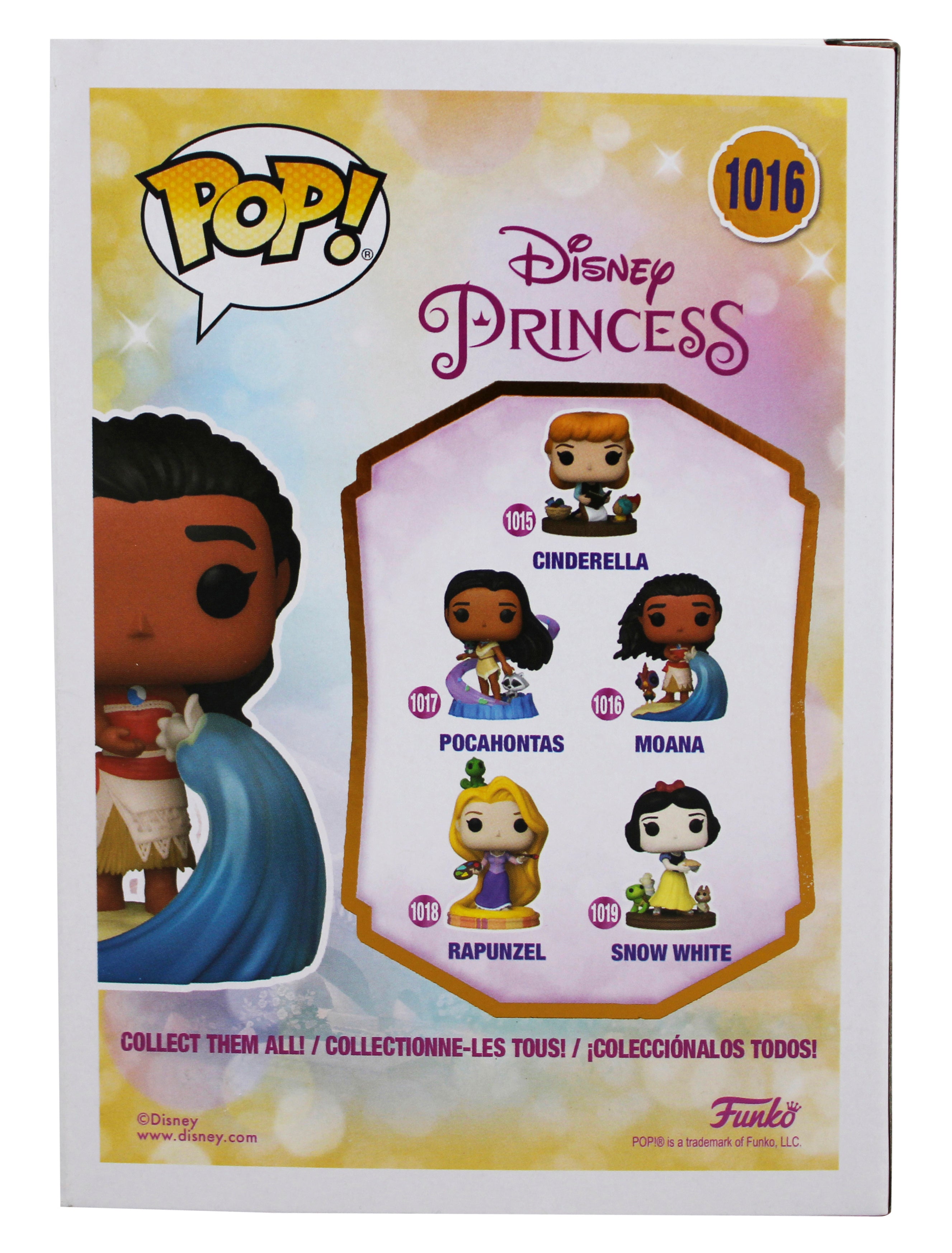 Auliʻi Cravalho Authentic Signed Moana #1016 Funko Pop Vinyl Figure BAS #BT67937