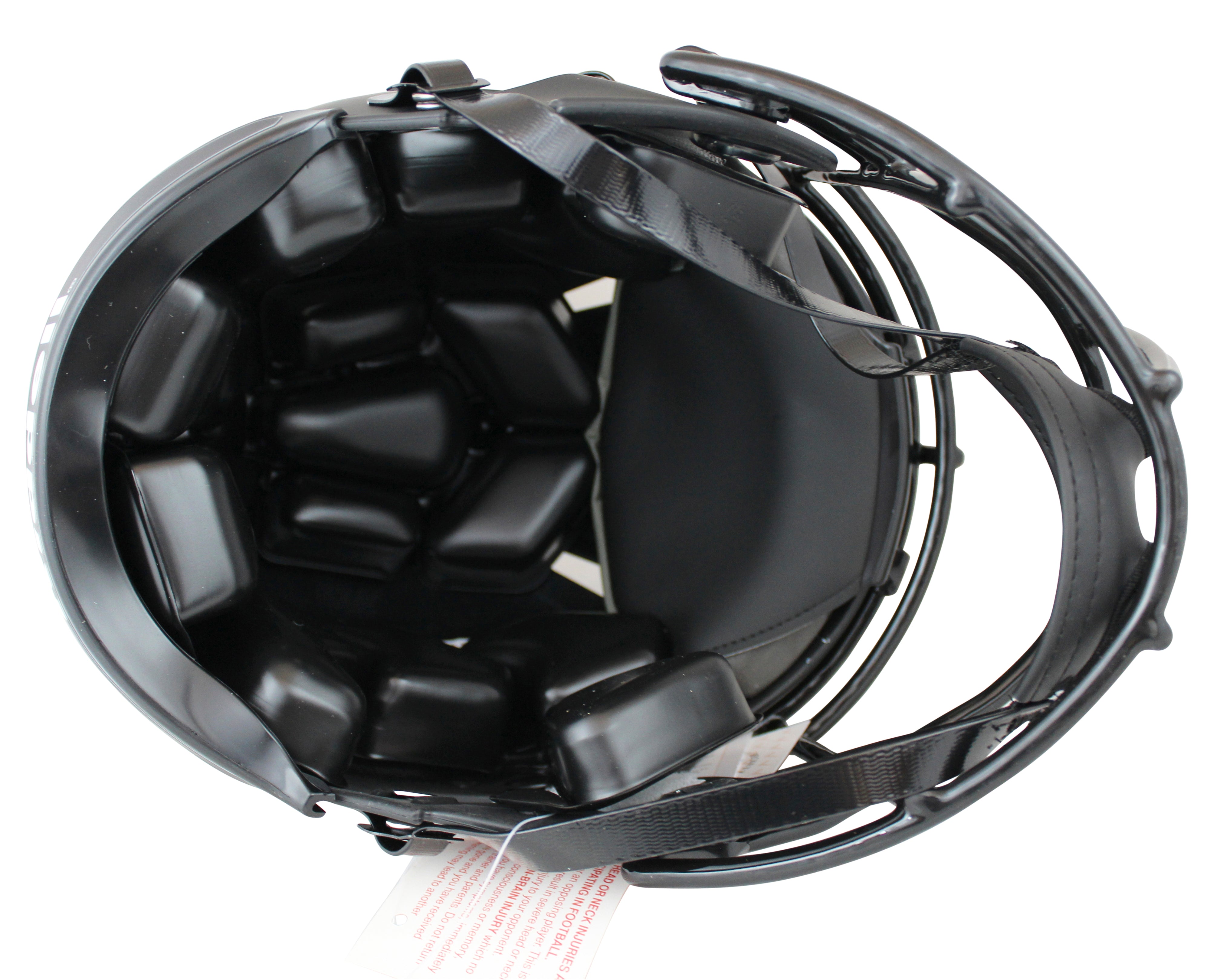 Georgia Champ Bailey Signed Eclipse F/S Speed Proline Helmet W/ Case BAS Witness