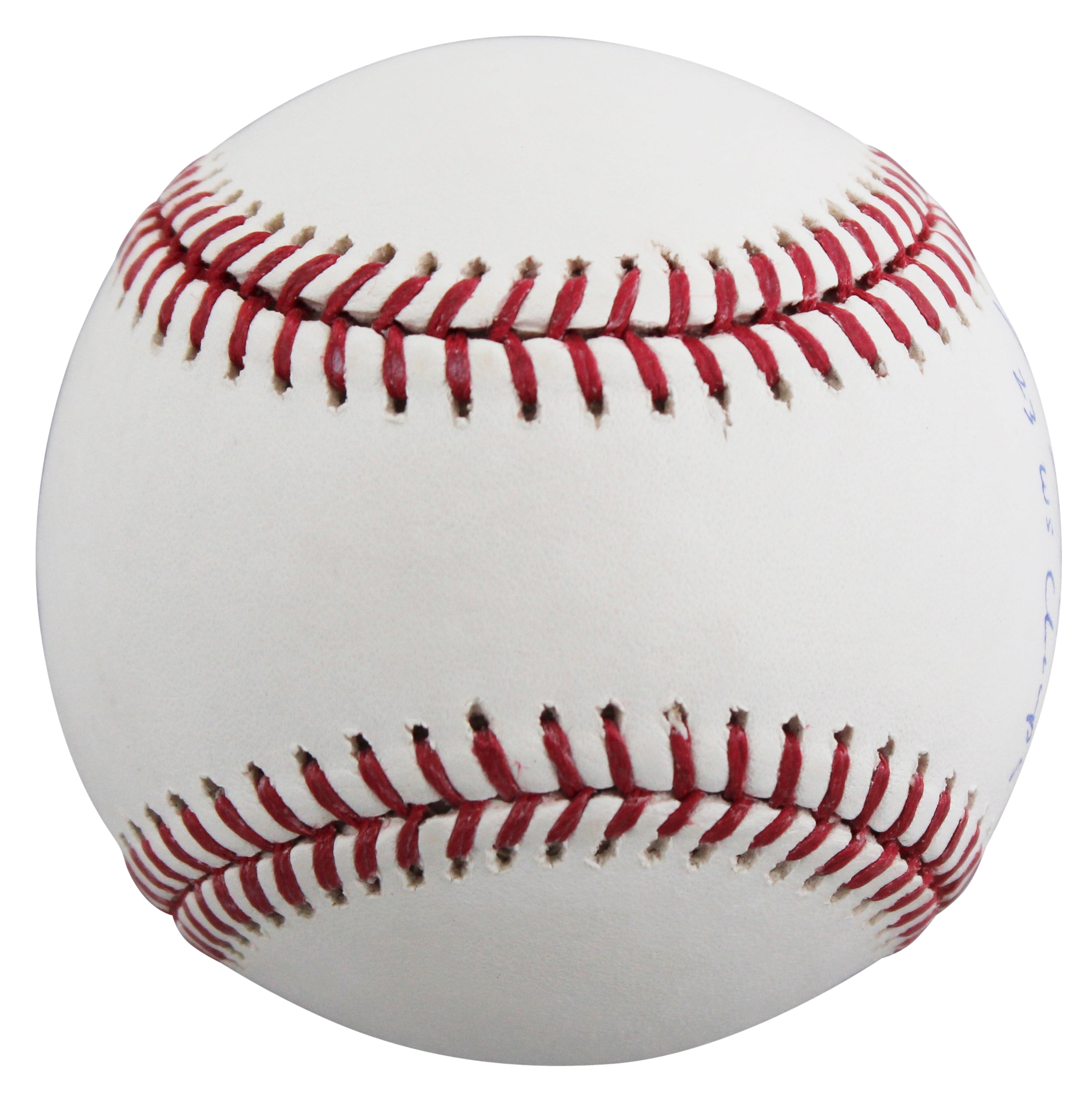 Rangers Marcus Semien "23 WS Champs" Signed 2023 WS Logo OML Baseball BAS Wit