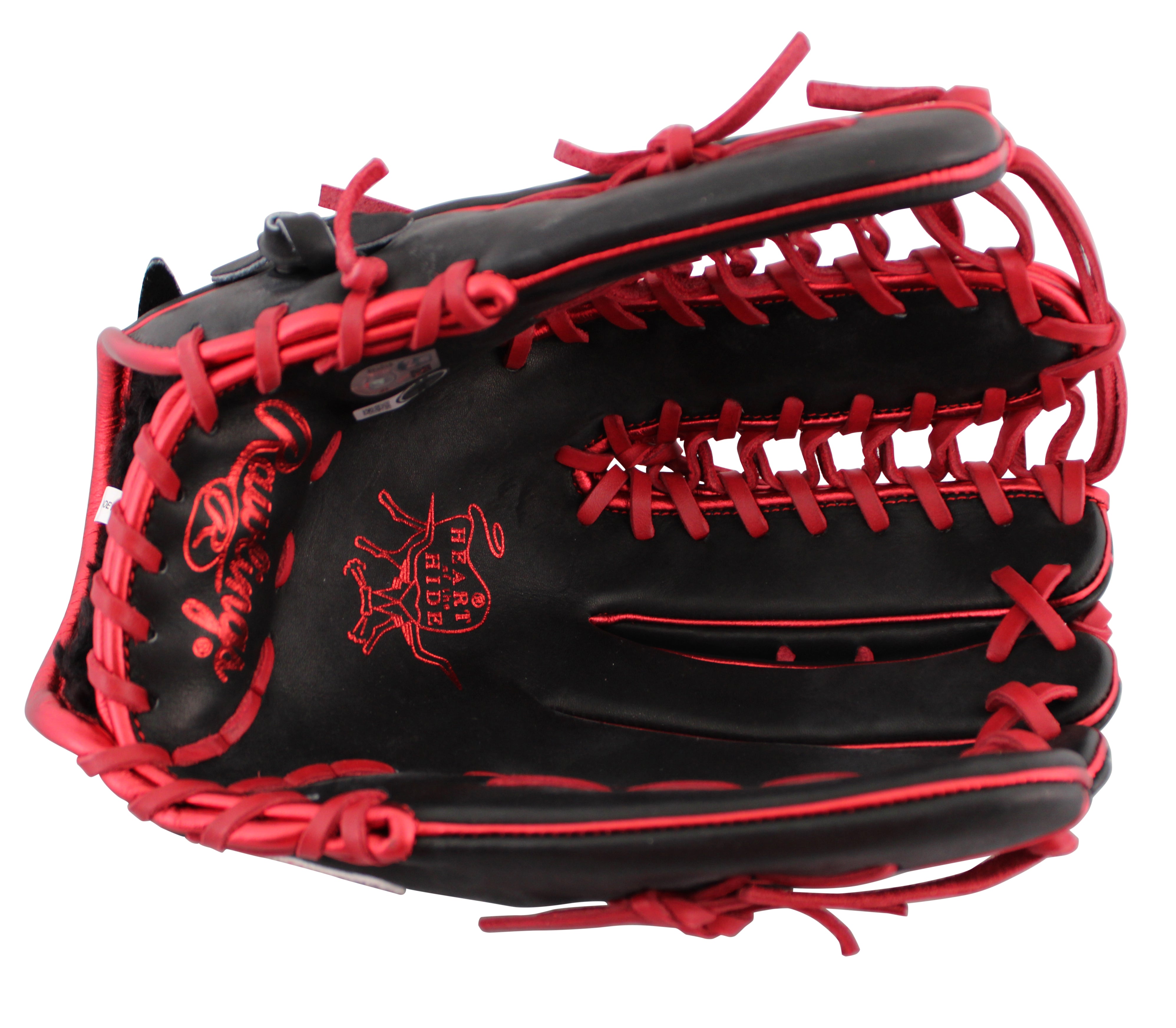 Angels Mike Trout Signed Black Rawlings Player Model Baseball Glove MLB & BAS 1