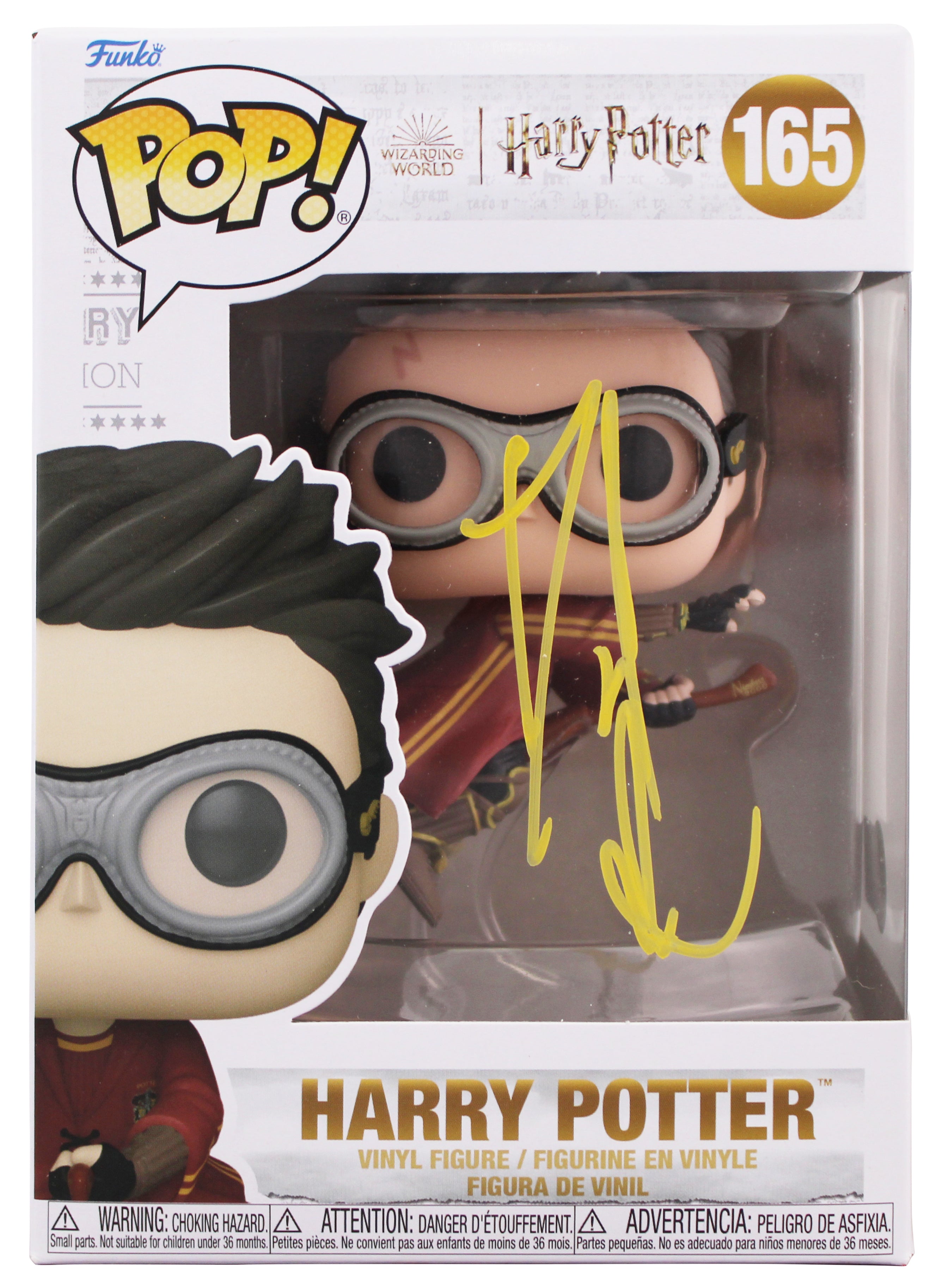 Daniel Radcliffe Harry Potter Authentic Signed #165 Funko Pop Vinyl Figure BAS