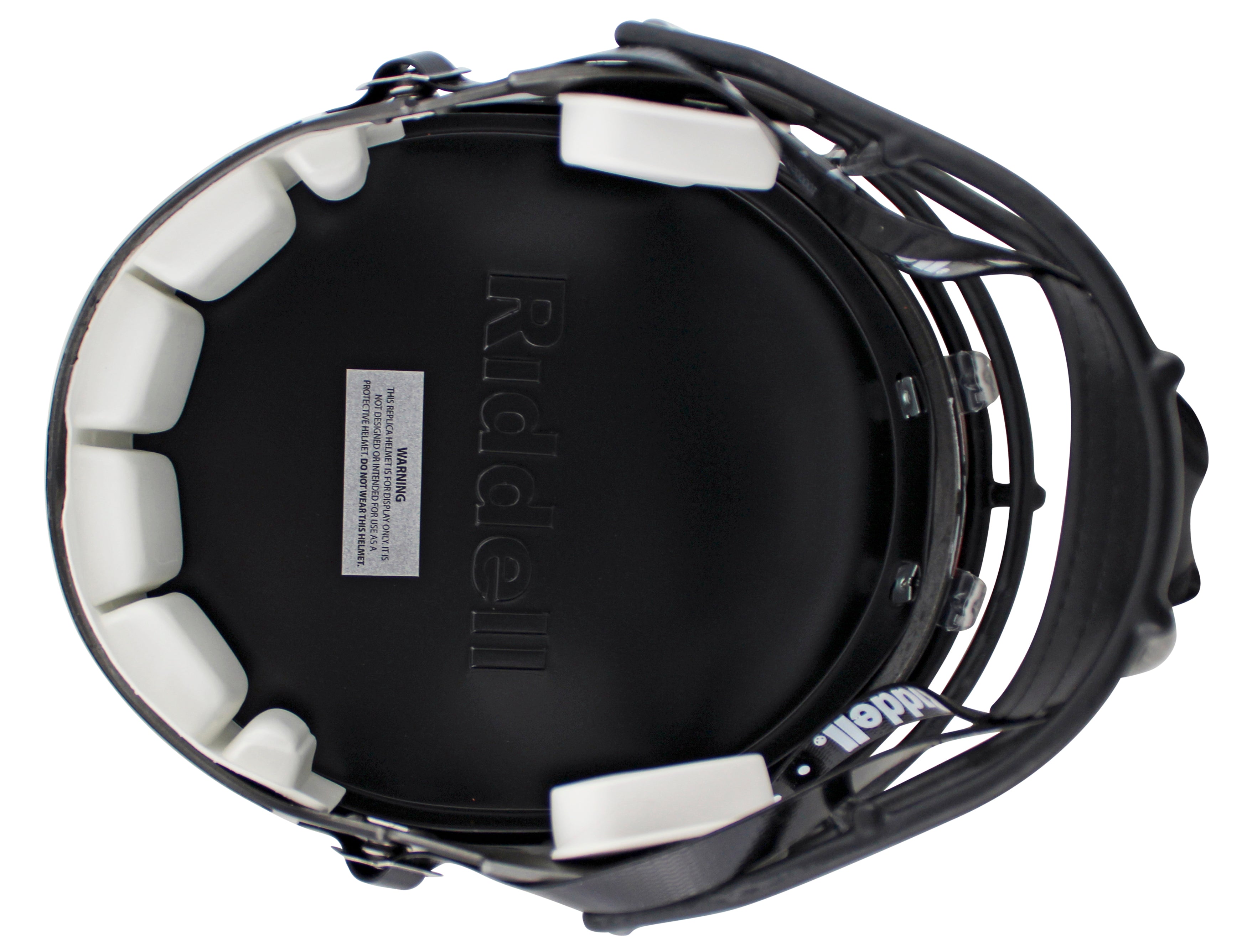Miami Ray Lewis Authentic Signed Black Full Size Speed Rep Helmet BAS Witnessed
