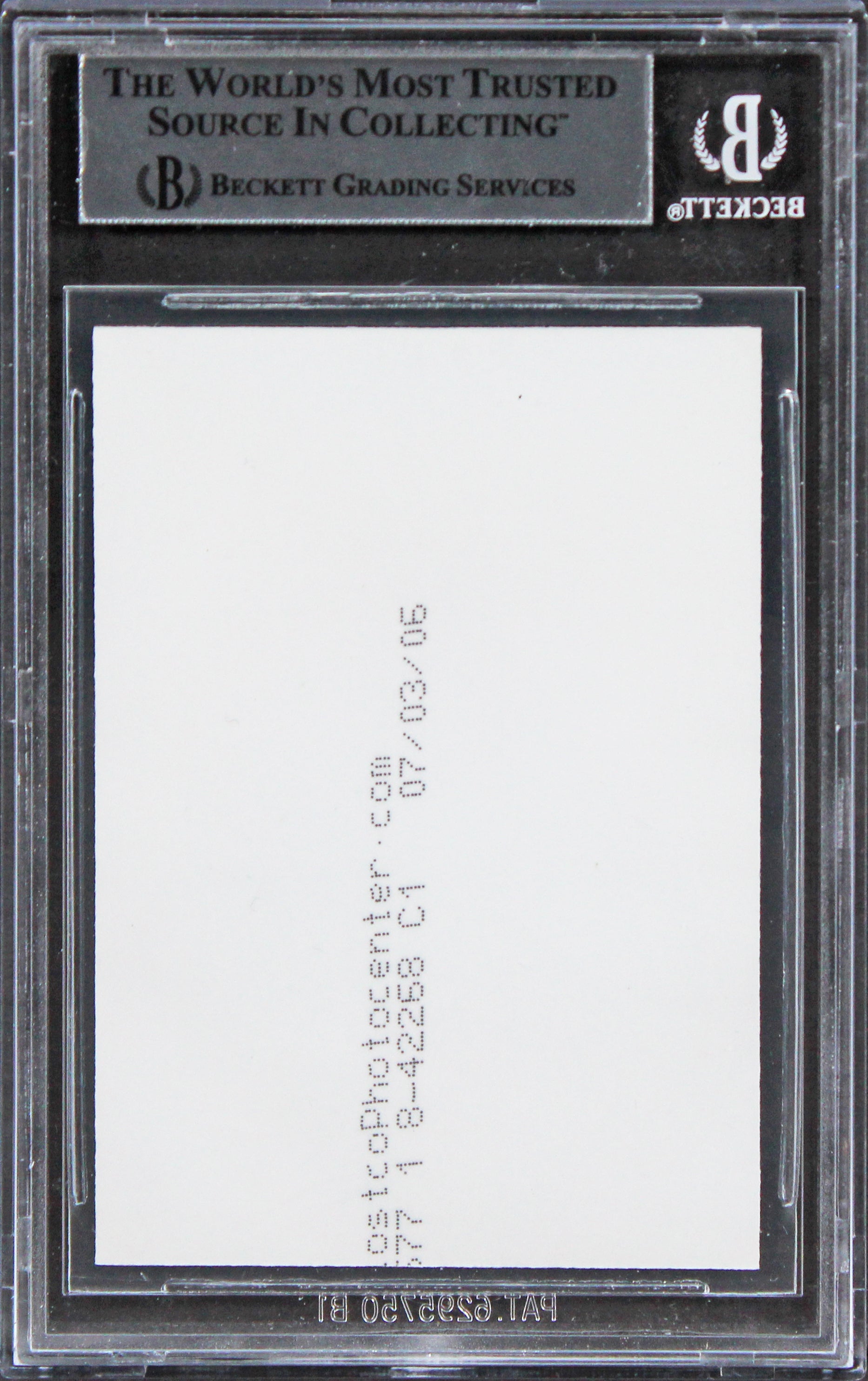 Kenny Baker Star Wars Authentic Signed Custom Trading Card BAS Slabbed 2