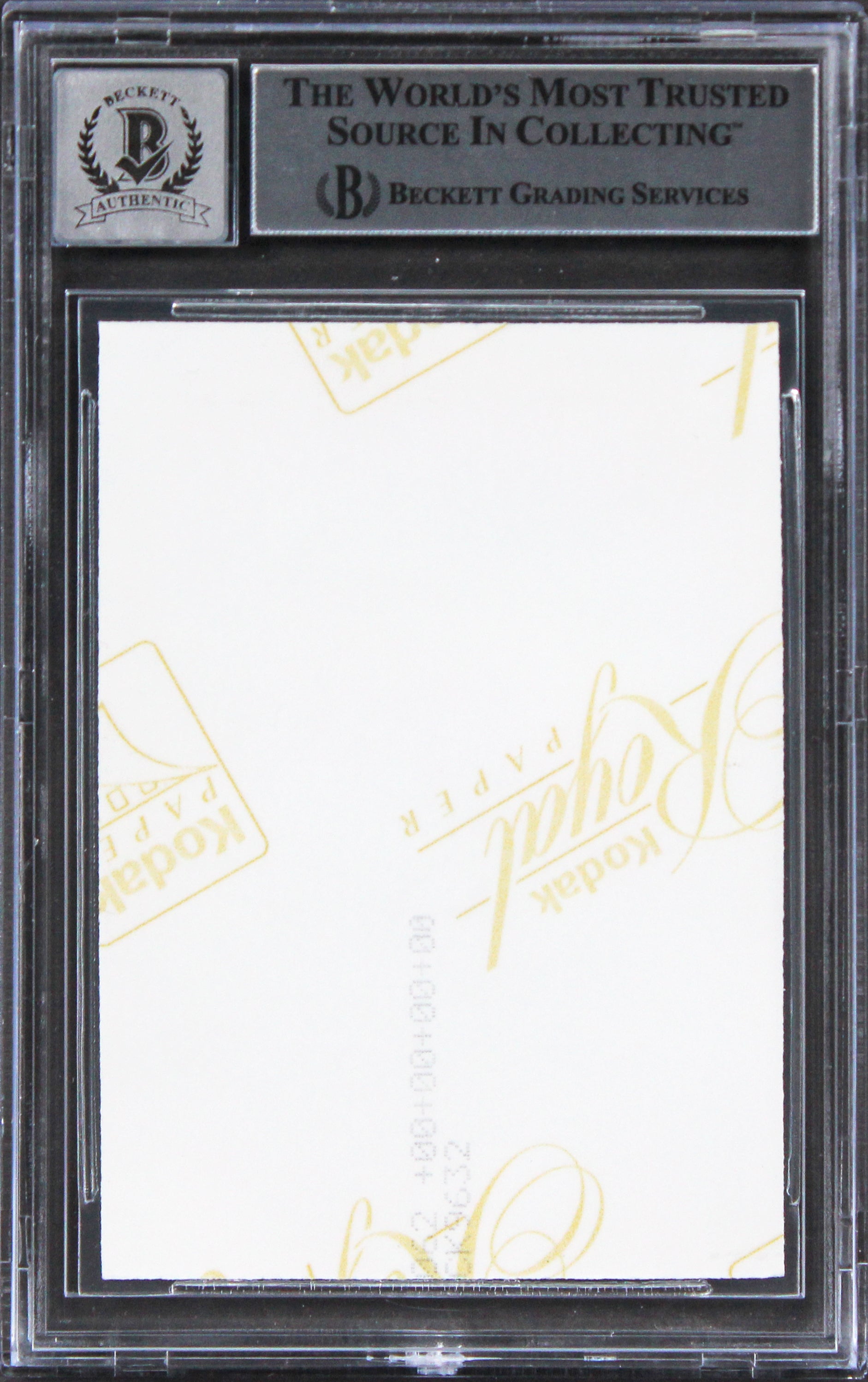 Kenny Baker Star Wars "R2-D2" Signed Custom Trading Card Auto 10! BAS Slabbed