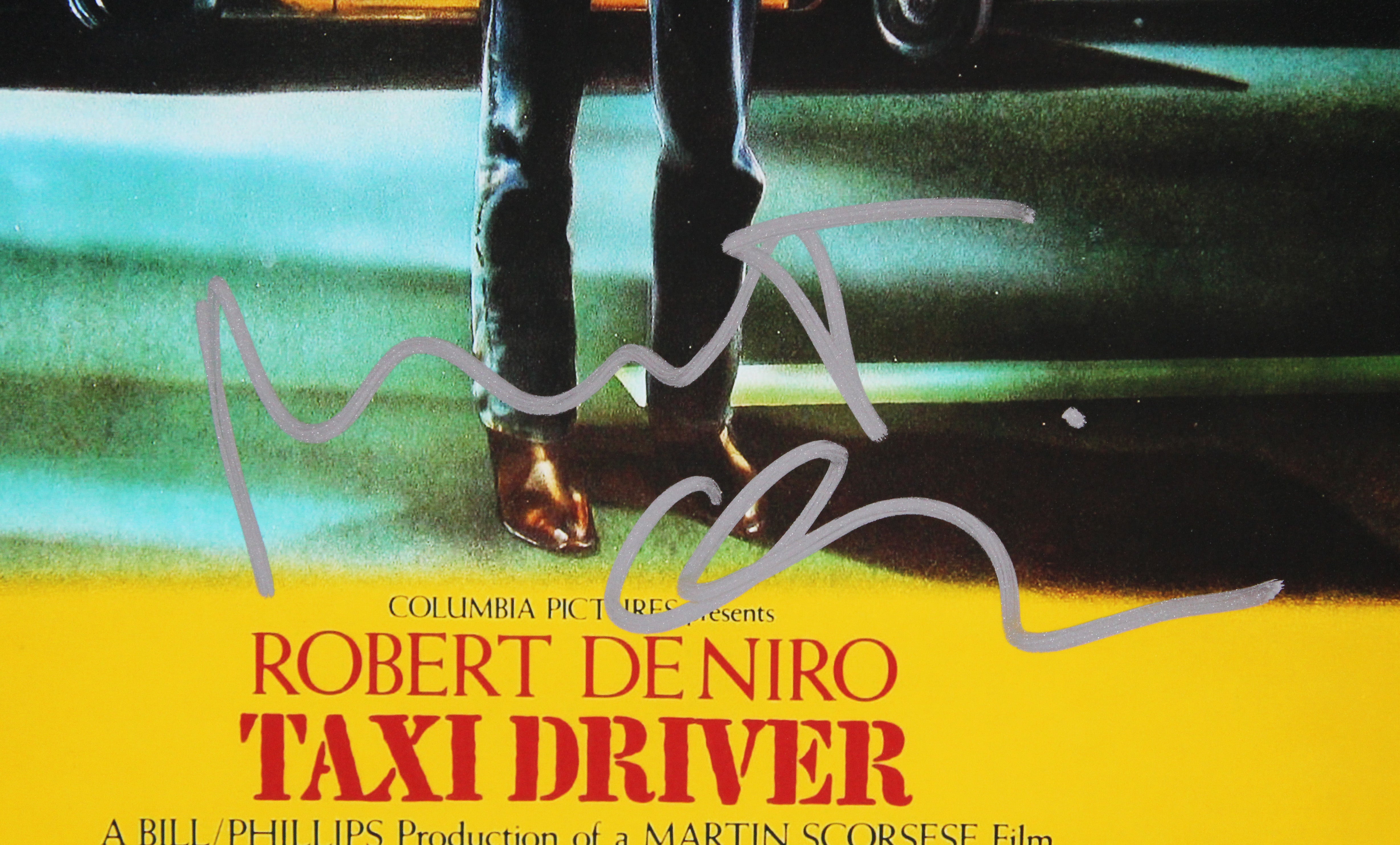 Robert De Niro Taxi Driver Authentic Signed 11x14 Vertical Photo BAS #BT67943