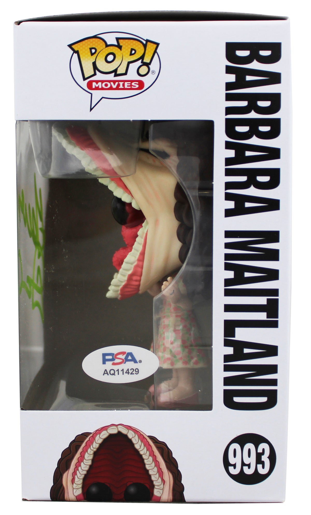 Geena Davis Beetlejuice Signed Barbara #993 Funko Pop Vinyl Figure PSA/DNA