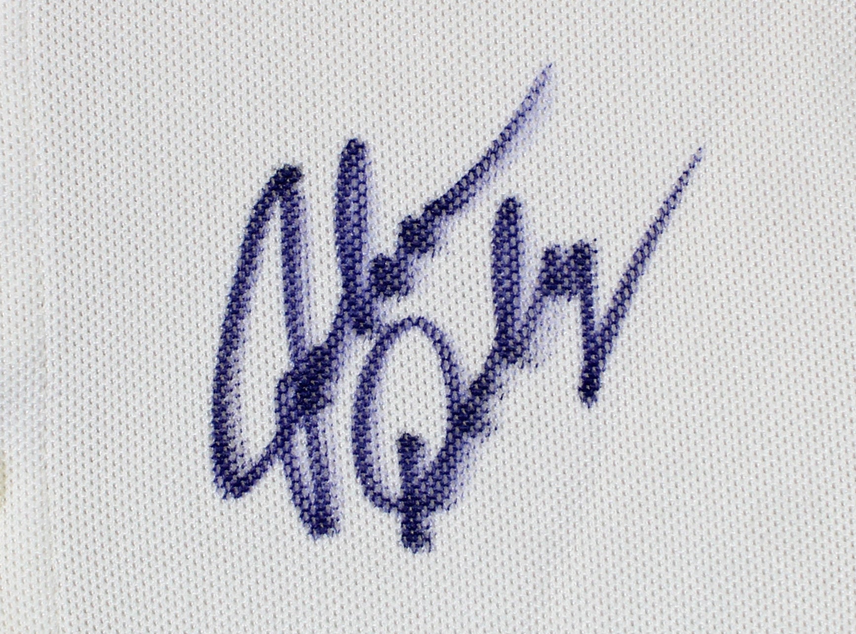 John Daly Authentic Signed Match Worn White Loudmouth Polo Shirt BAS #BK84744