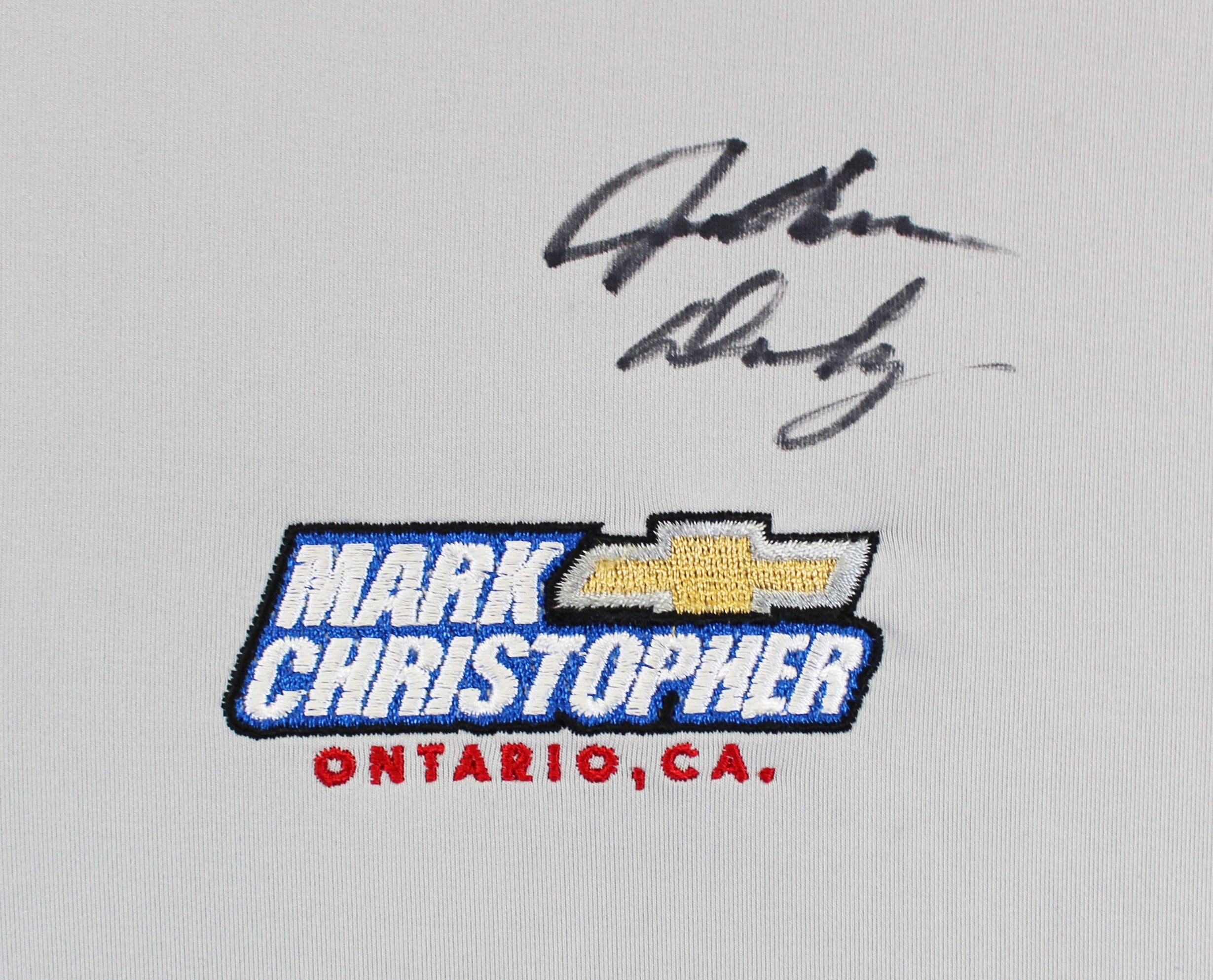 John Daly Authentic Signed Match Worn Grey Polo Shirt BAS #BK84749