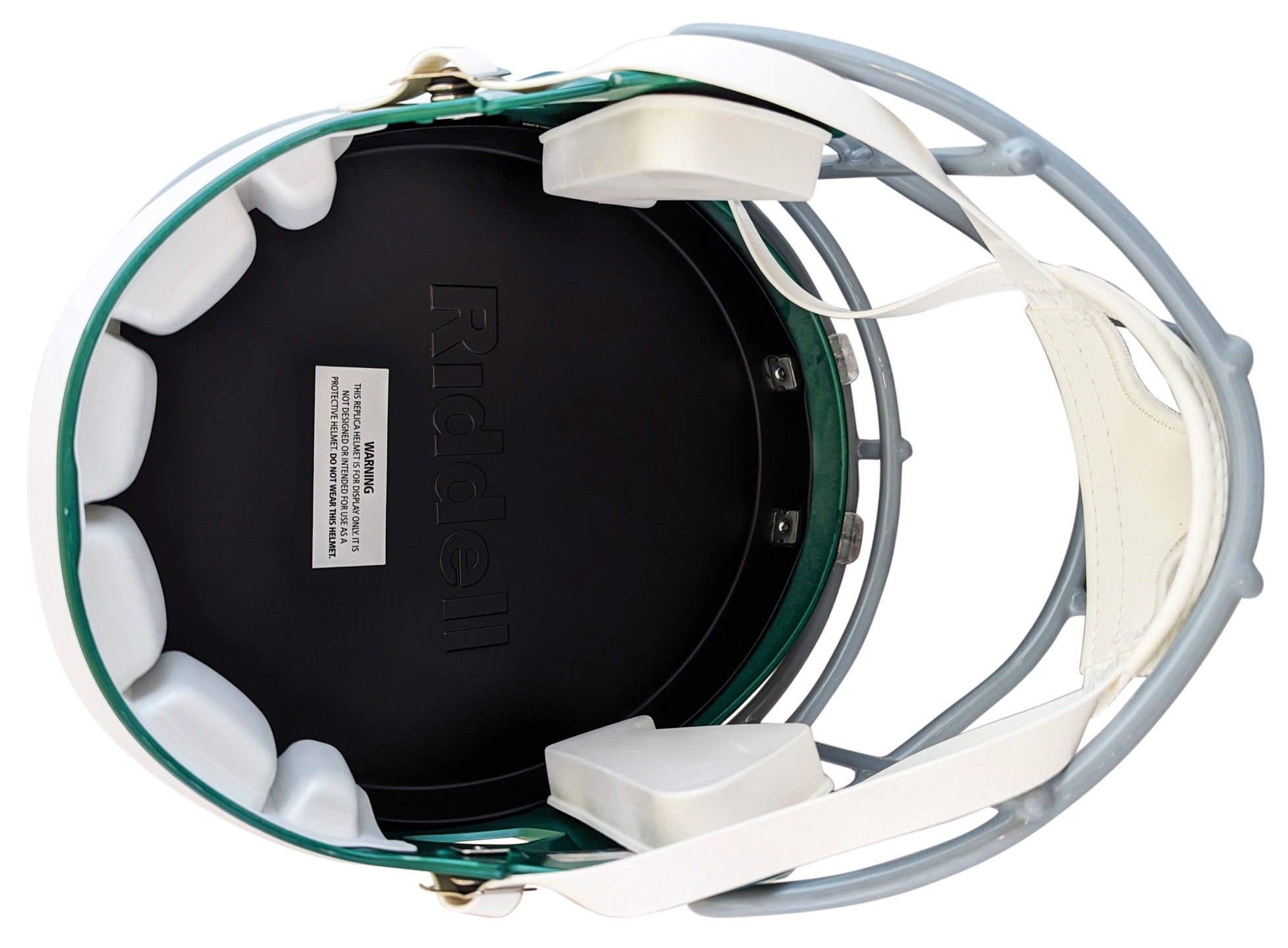 Eagles Randall Cunningham Signed 1974-95 TB F/S Speed Rep Helmet W/ Case BAS Wit