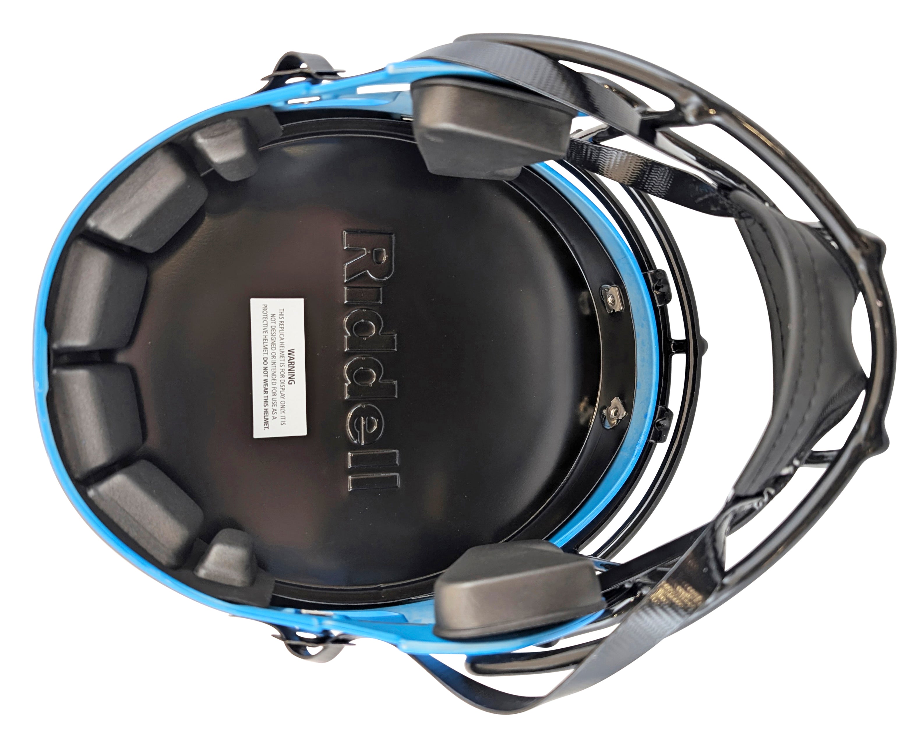 Lions Sam LaPorta Authentic Signed Rave Full Size Speed Rep Helmet BAS Witnessed