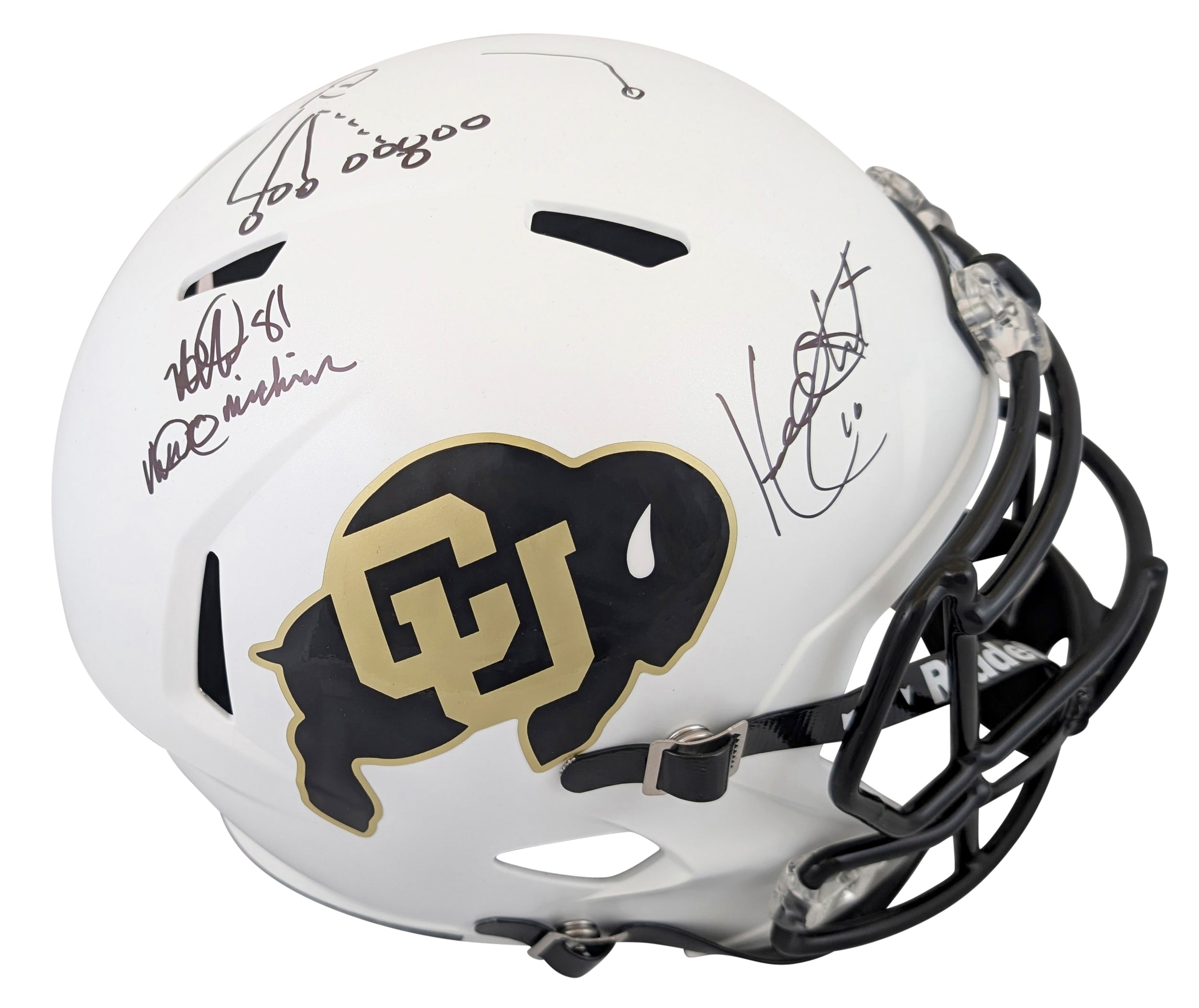 Colorado Stewart & Westbrook "Miracle" Signed F/S Speed Rep Helmet W/ Case BAS W