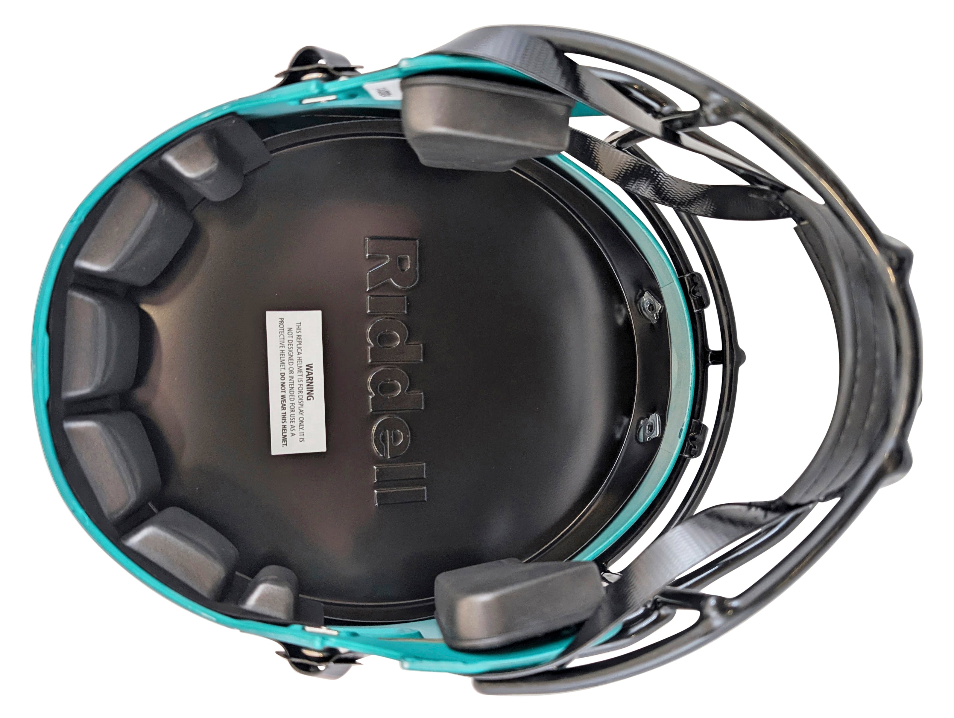 Eagles Eric Allen "HOF 25" Signed Rave Full Size Speed Rep Helmet BAS Witnessed