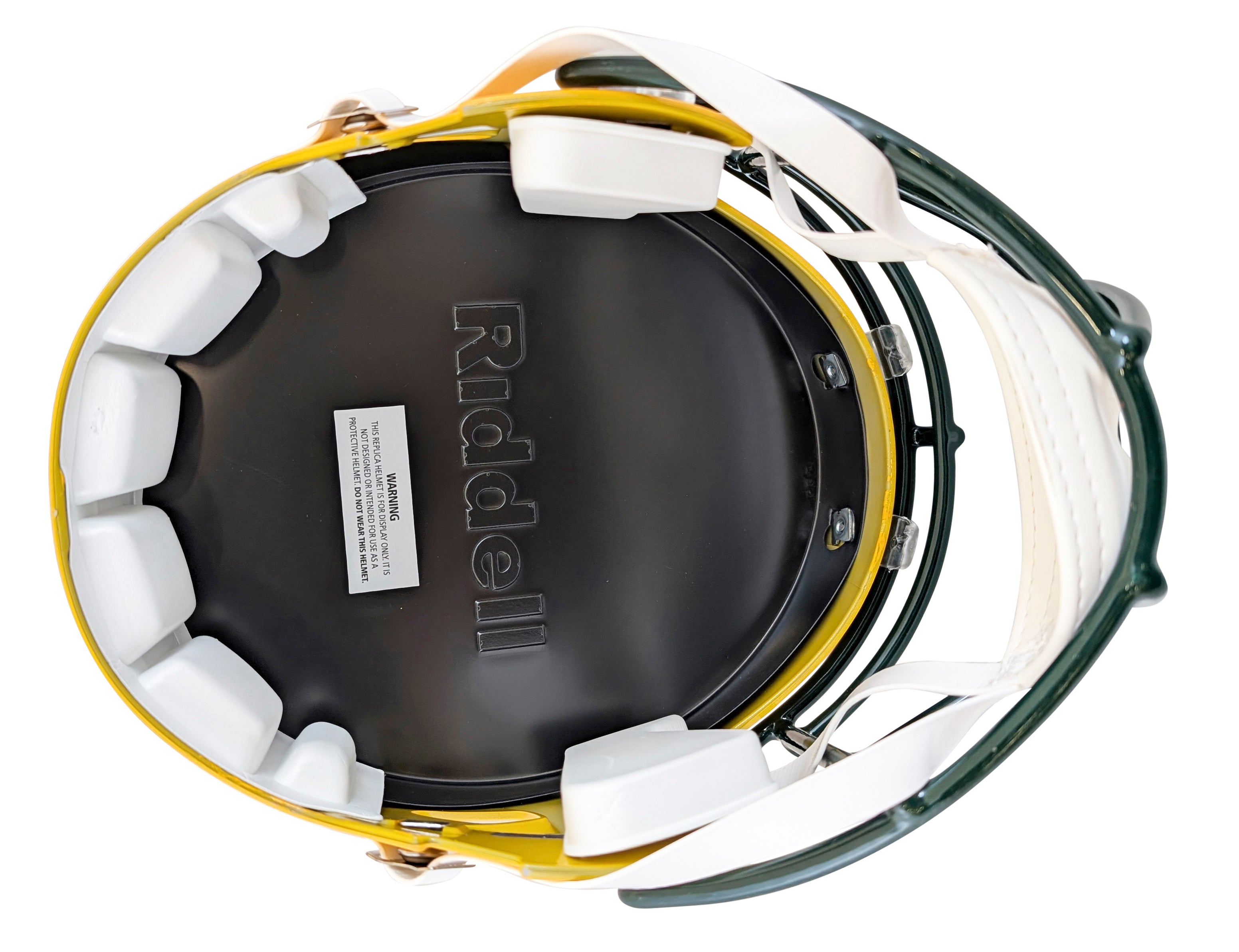 Packers Sterling Sharpe "HOF 25" Signed F/S Speed Rep Helmet W/ Case BAS Witness