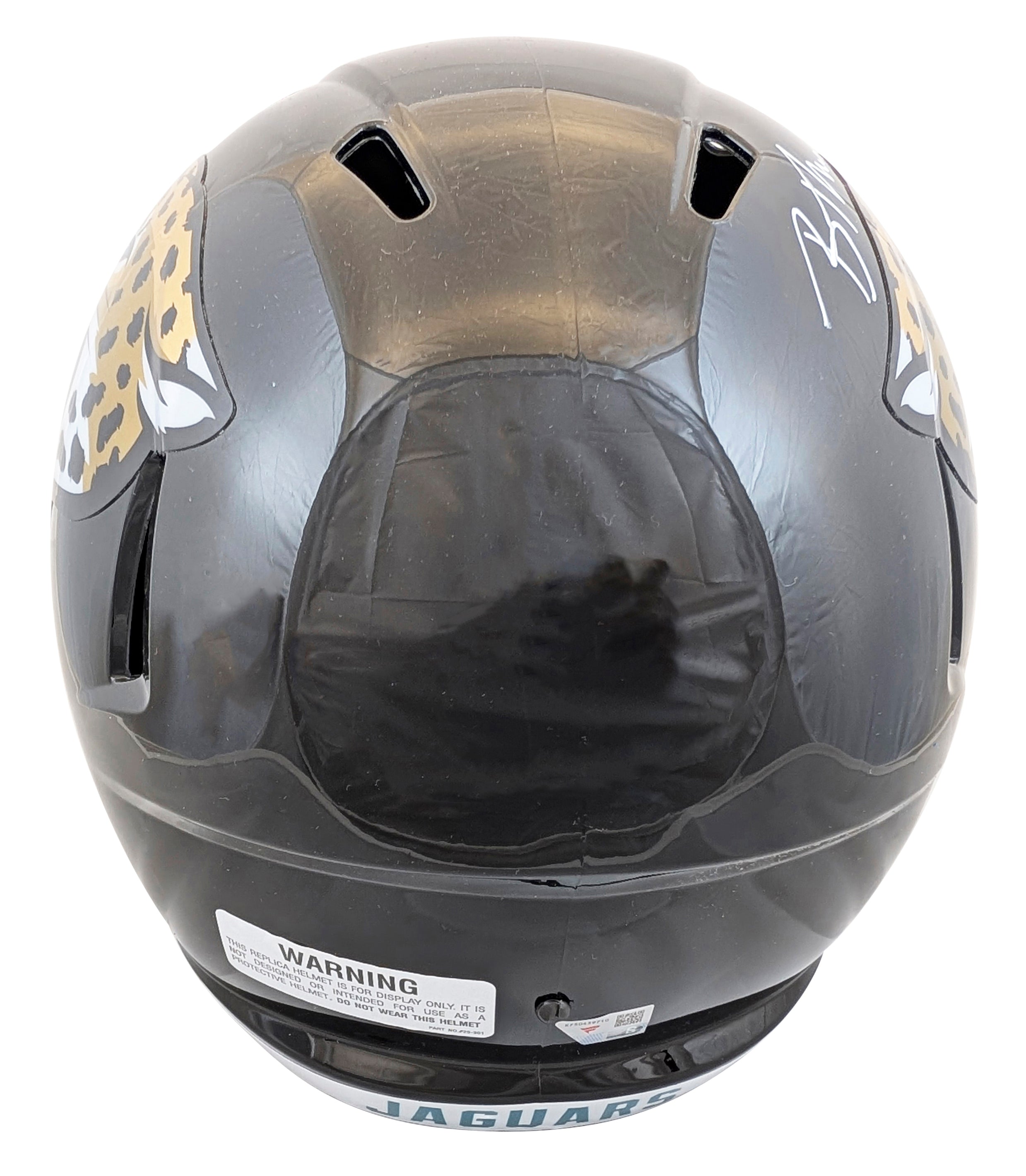 Jaguars Brian Thomas Jr. Signed Full Size Speed Rep Helmet W/ Case Fanatics