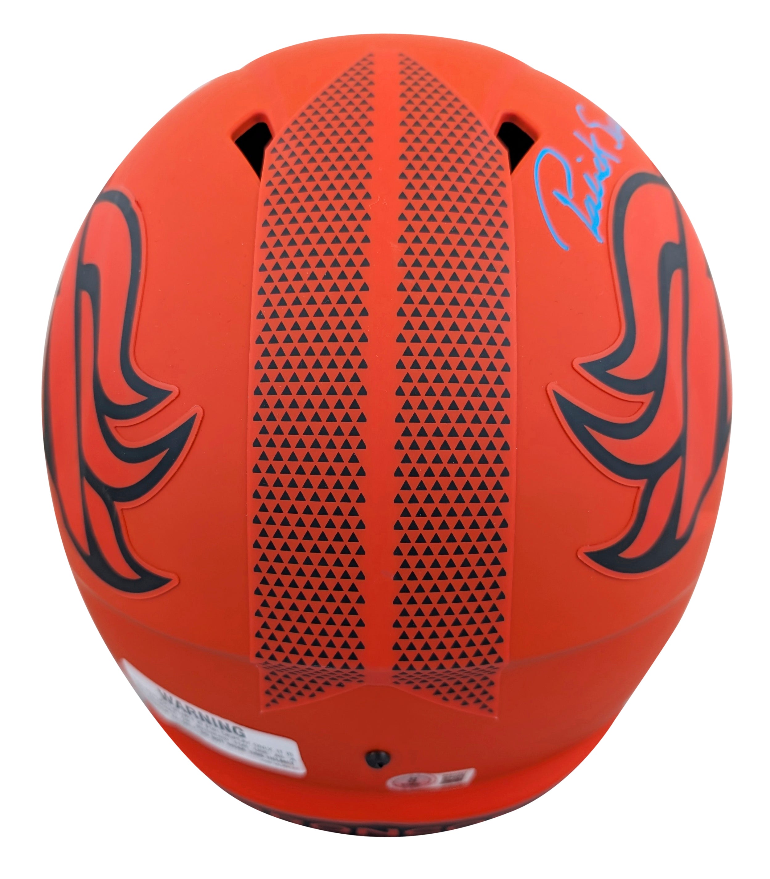 Broncos Patrick Surtain II "DPOY" Signed Rave F/S Speed Rep Helmet W/ Case BAS W