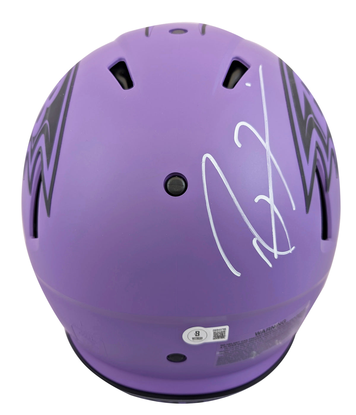 Ravens (3) Reed, Lewis & Suggs Signed Rave F/S Speed Proline Helmet W/ Case BAS