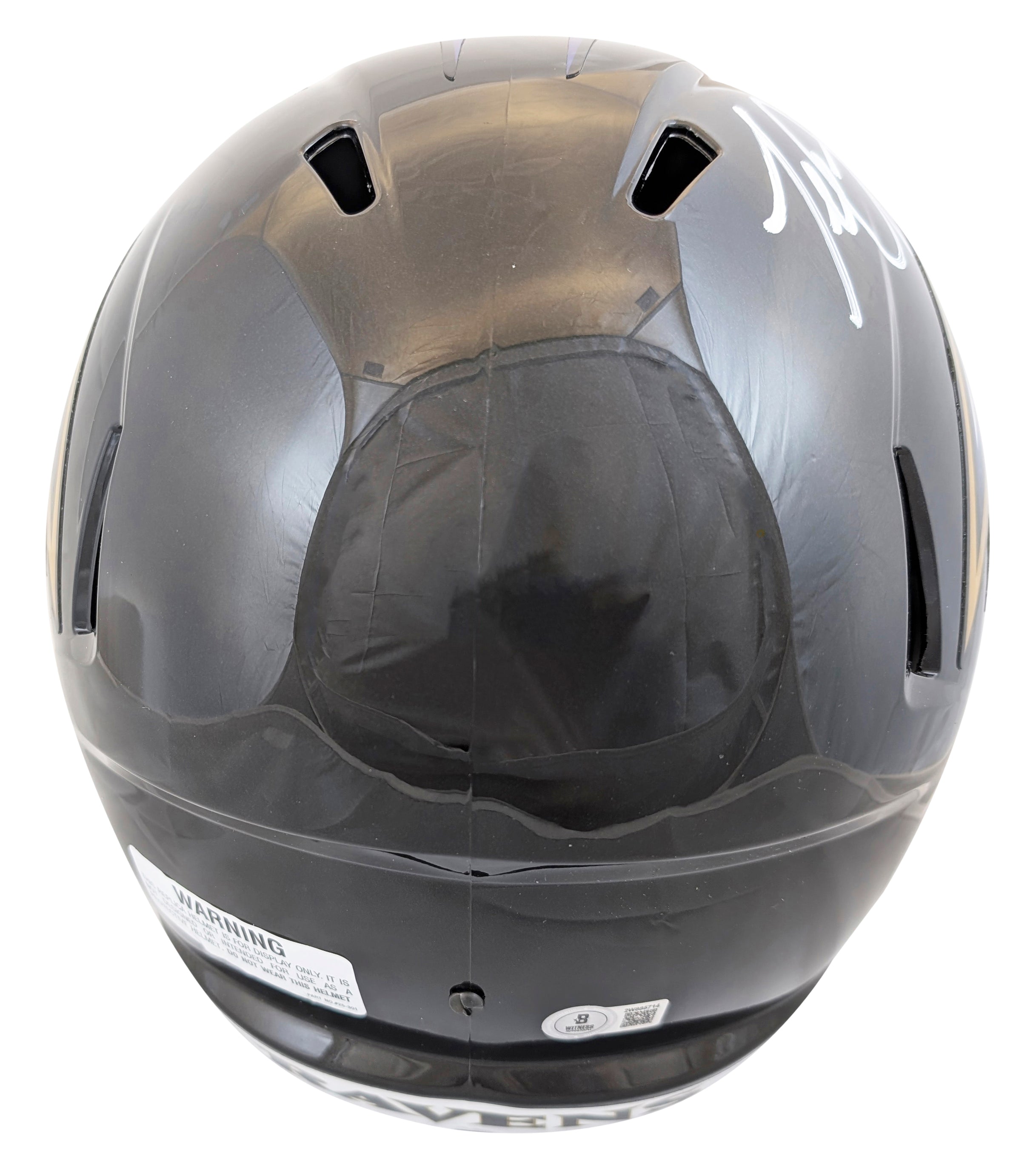 Ravens Terrell Suggs Authentic Signed Full Size Speed Rep Helmet BAS Witnessed