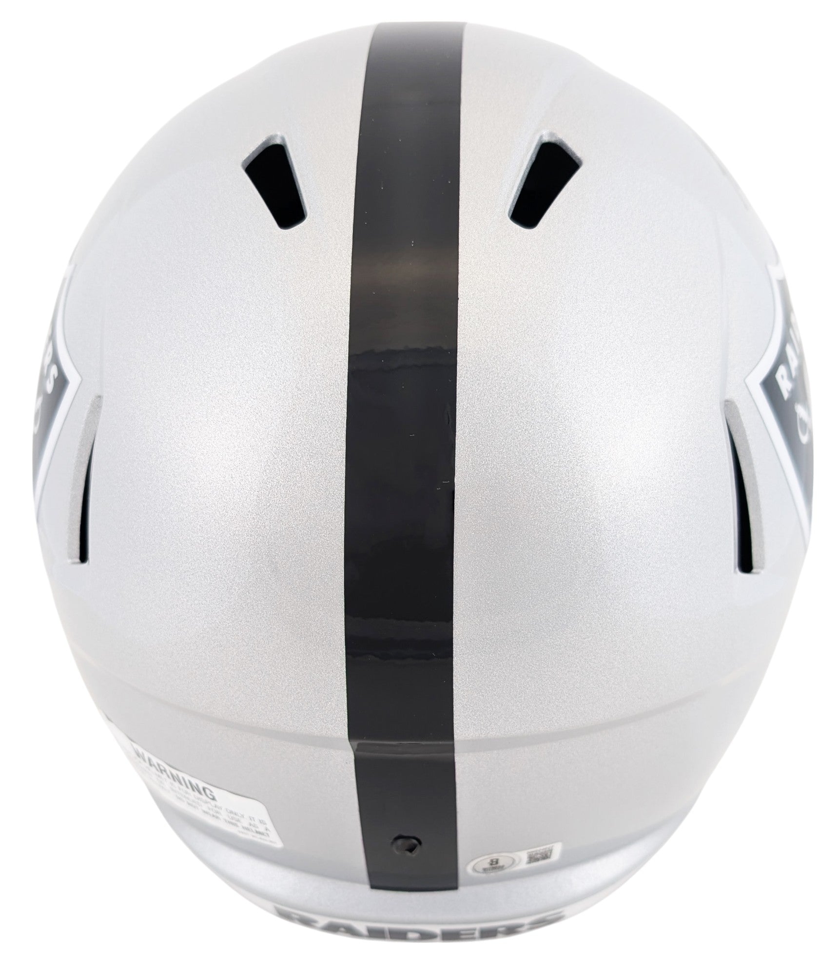 Raiders Ashton Jeanty Authentic Signed Full Size Speed Rep Helmet BAS Witnessed