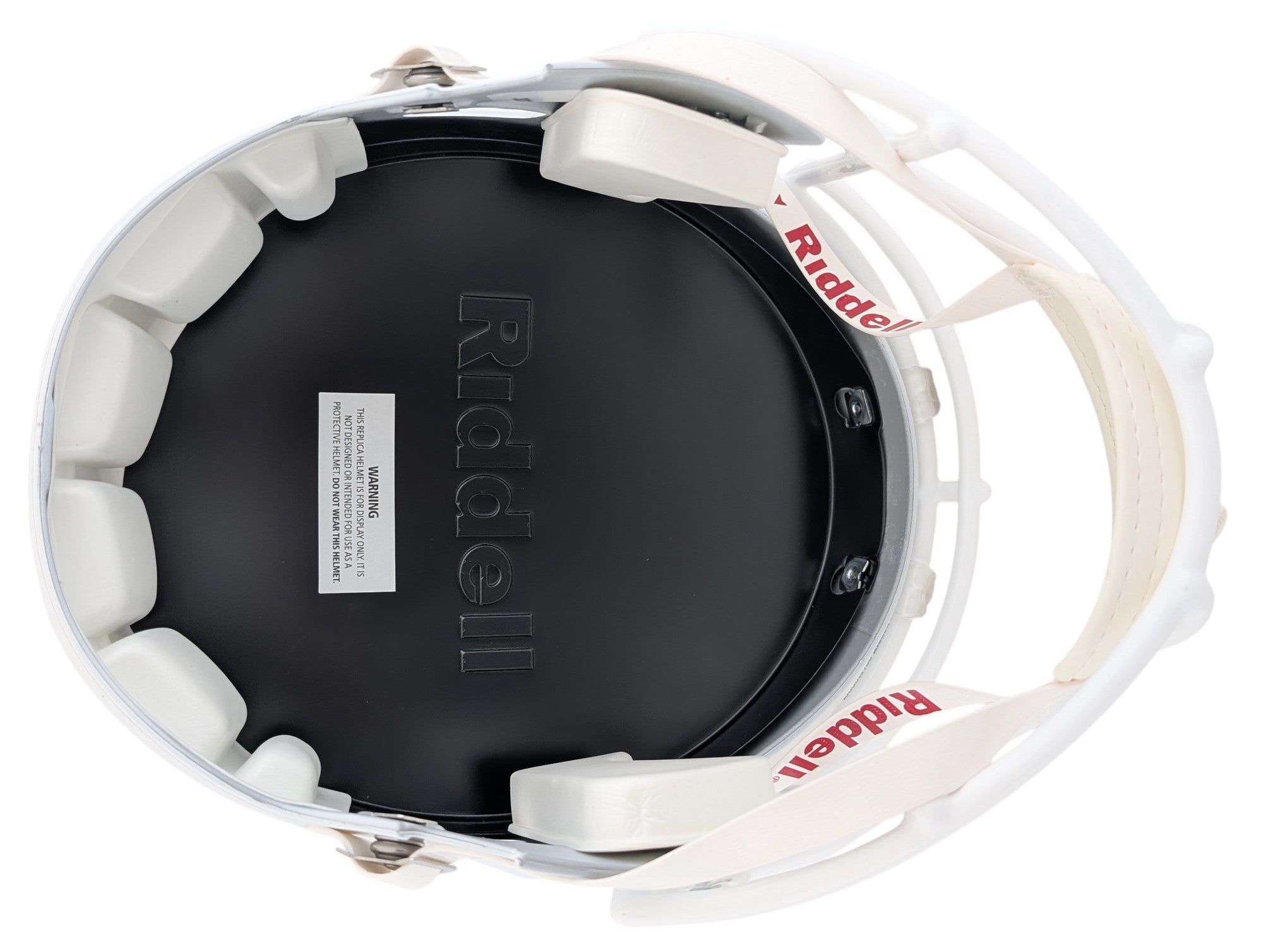 Boise State Ashton Jeanty Signed White Full Size Speed Rep Helmet BAS Witnessed