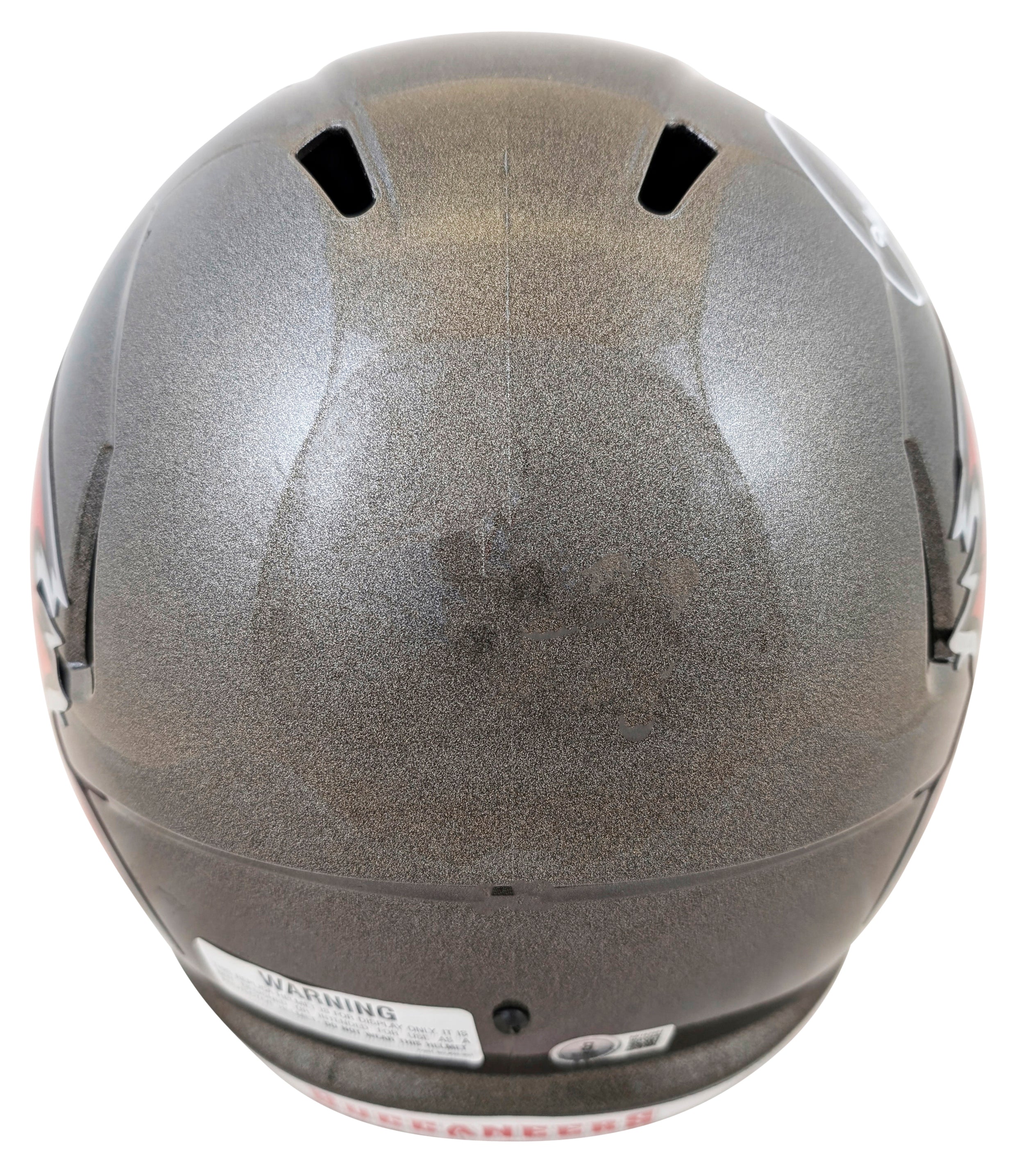 Buccaneers Ronde Barber "HOF 23" Signed Full Size Speed Rep Helmet BAS Witness