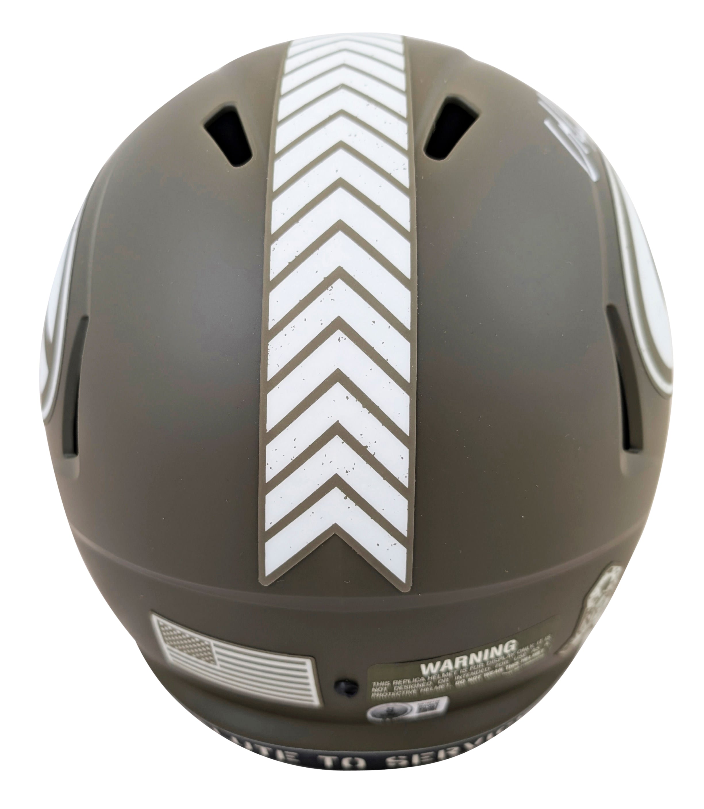 Packers Matthew Golden Signed STS Full Size Speed Rep Helmet W/ Case BAS Witness