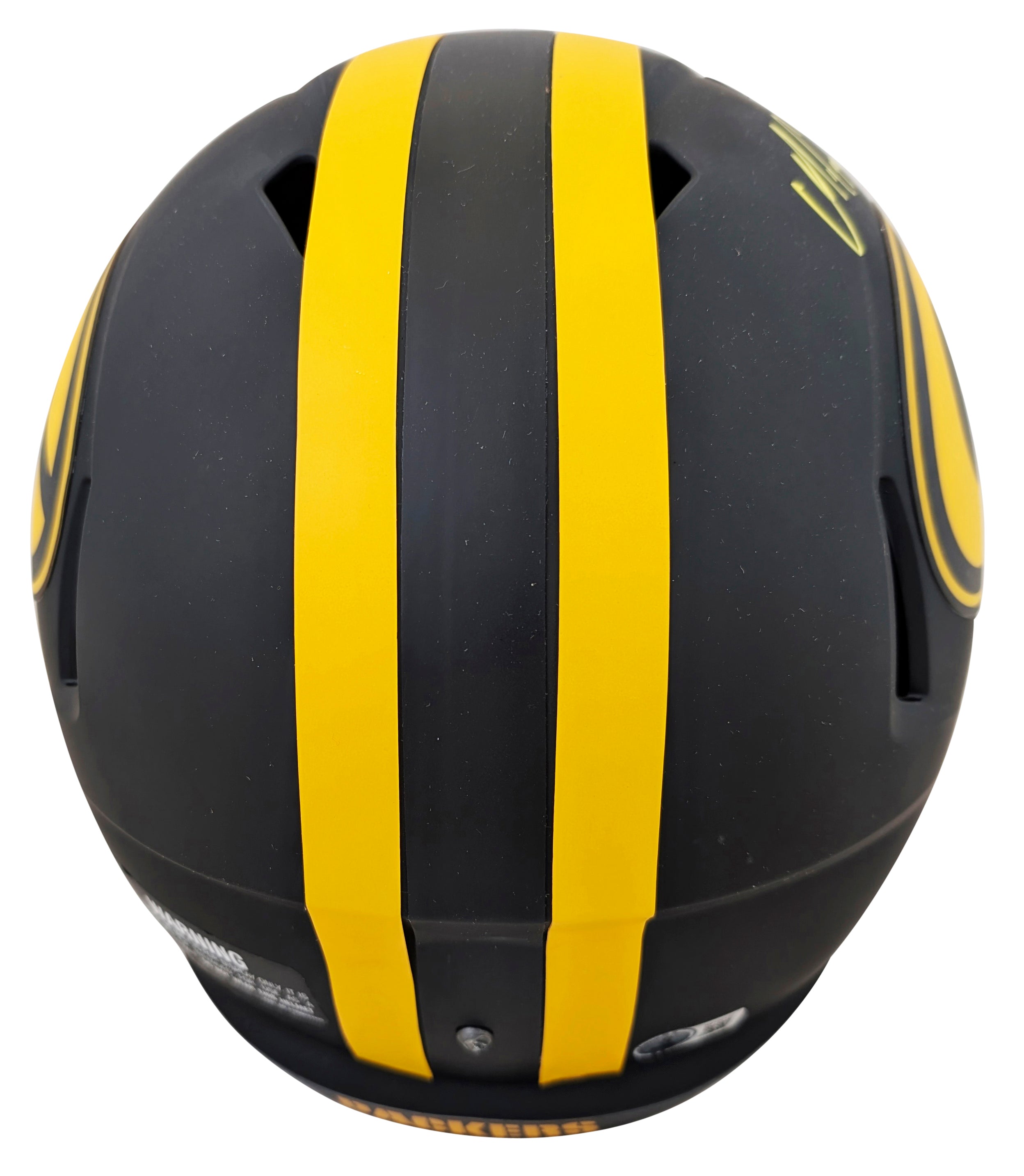 Packers Matthew Golden Signed Eclipse Full Size Speed Rep Helmet W/ Case BAS Wit