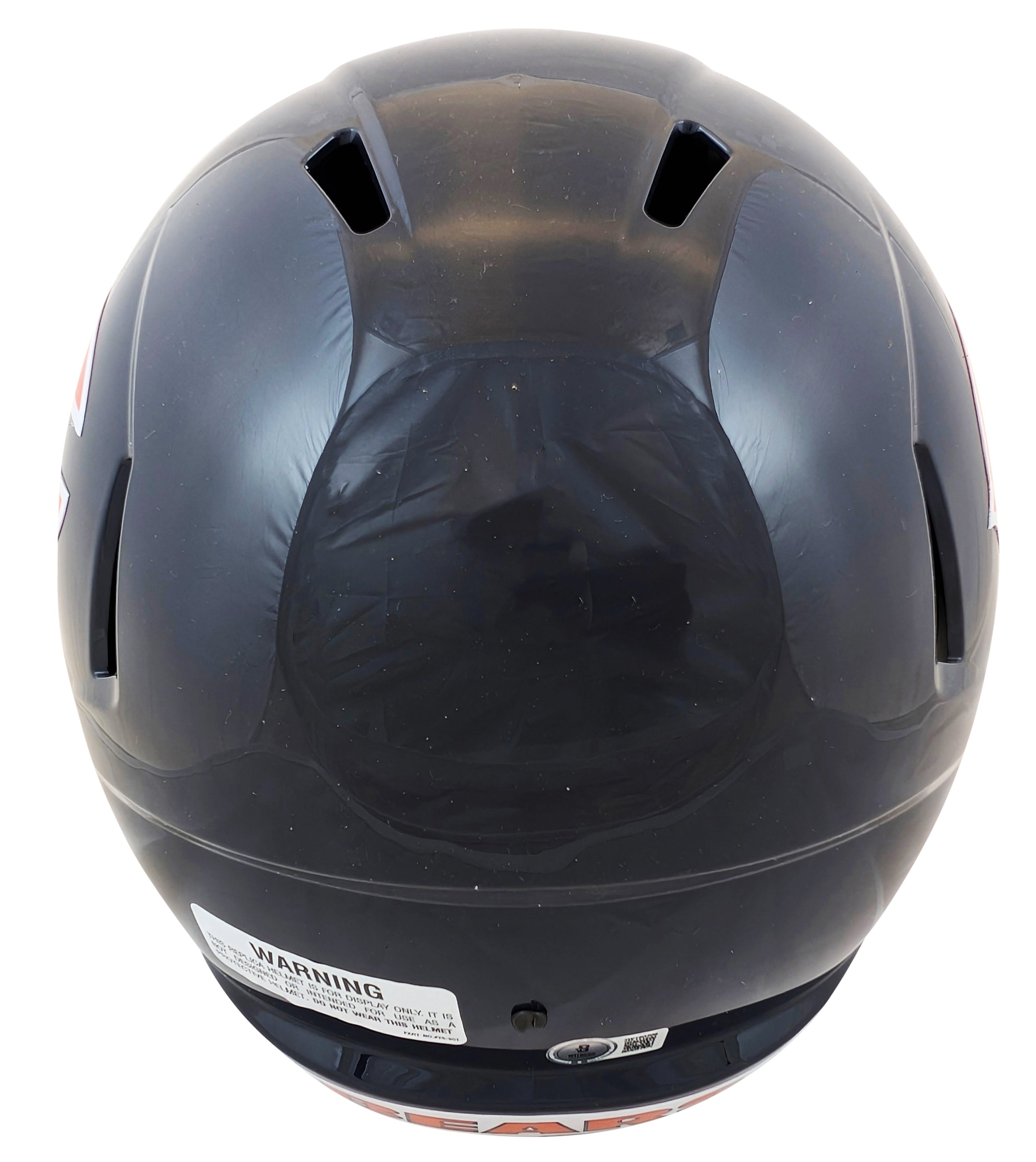 Bears Luther Burden III Signed Full Size Speed Rep Helmet W/ Case BAS Witnessed