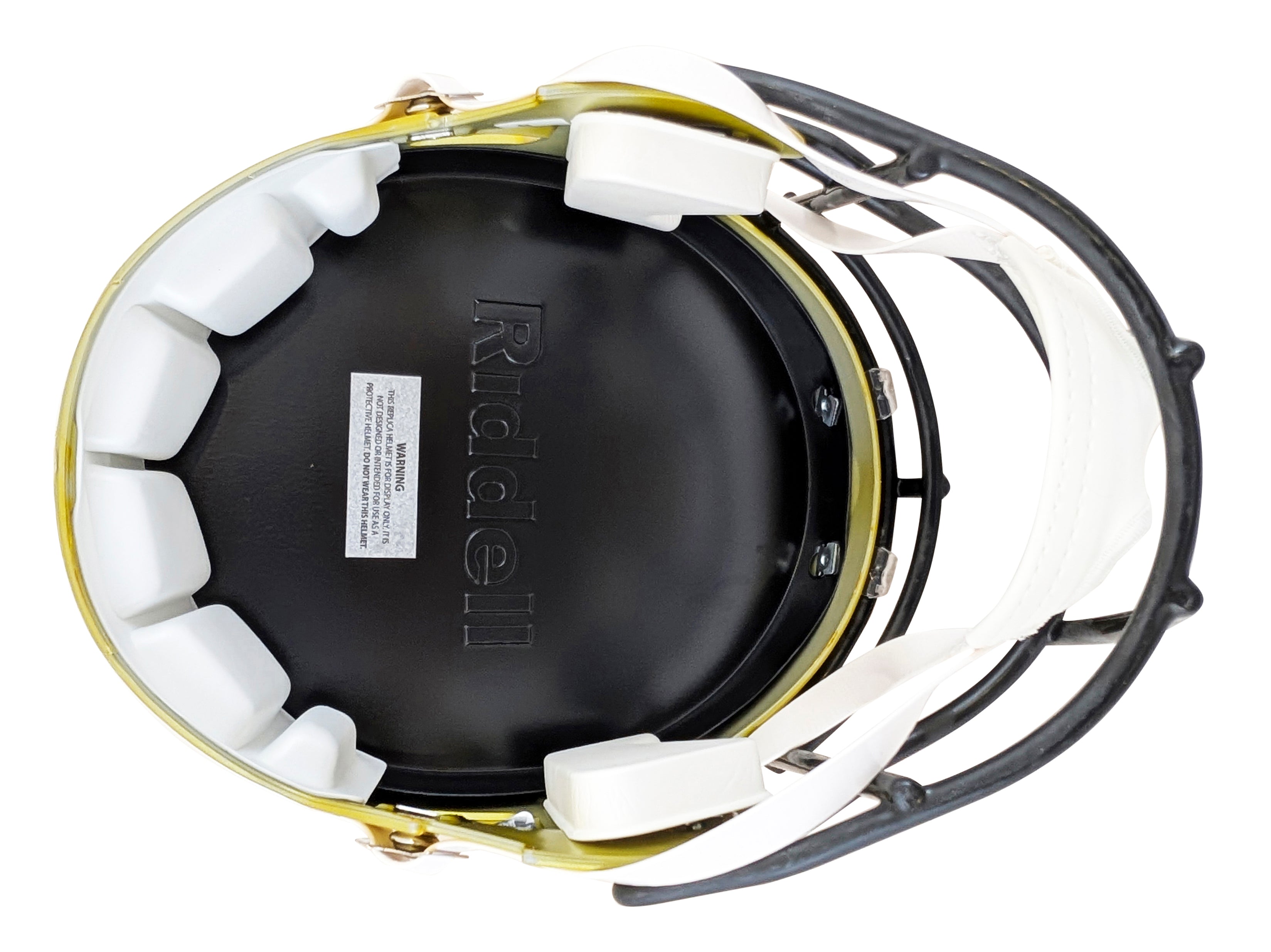 Steelers Kaleb Johnson Signed Flash Full Size Speed Rep Helmet W/ Case BAS Wit