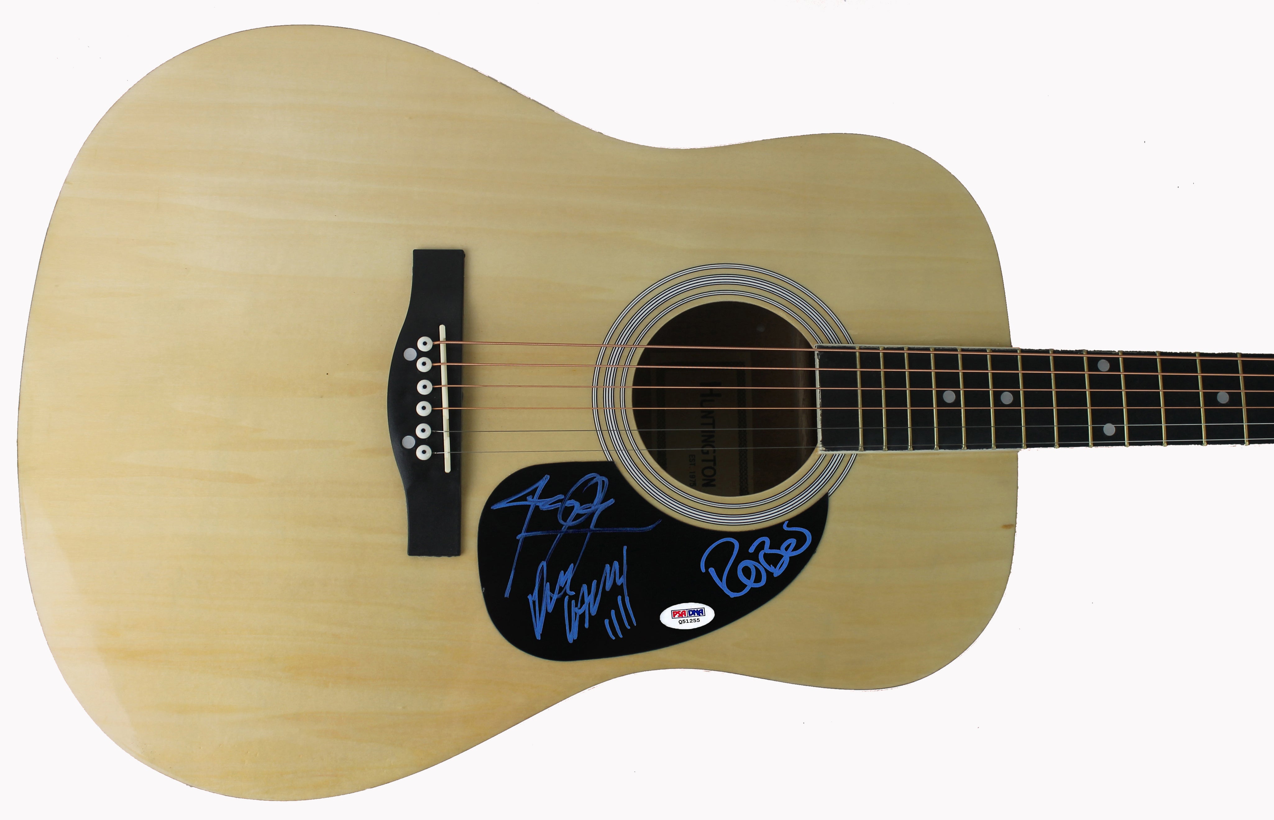 Misfits Jerry Only Dez Cadena & Robo Authentic Signed Guitar PSA/DNA #Q51255