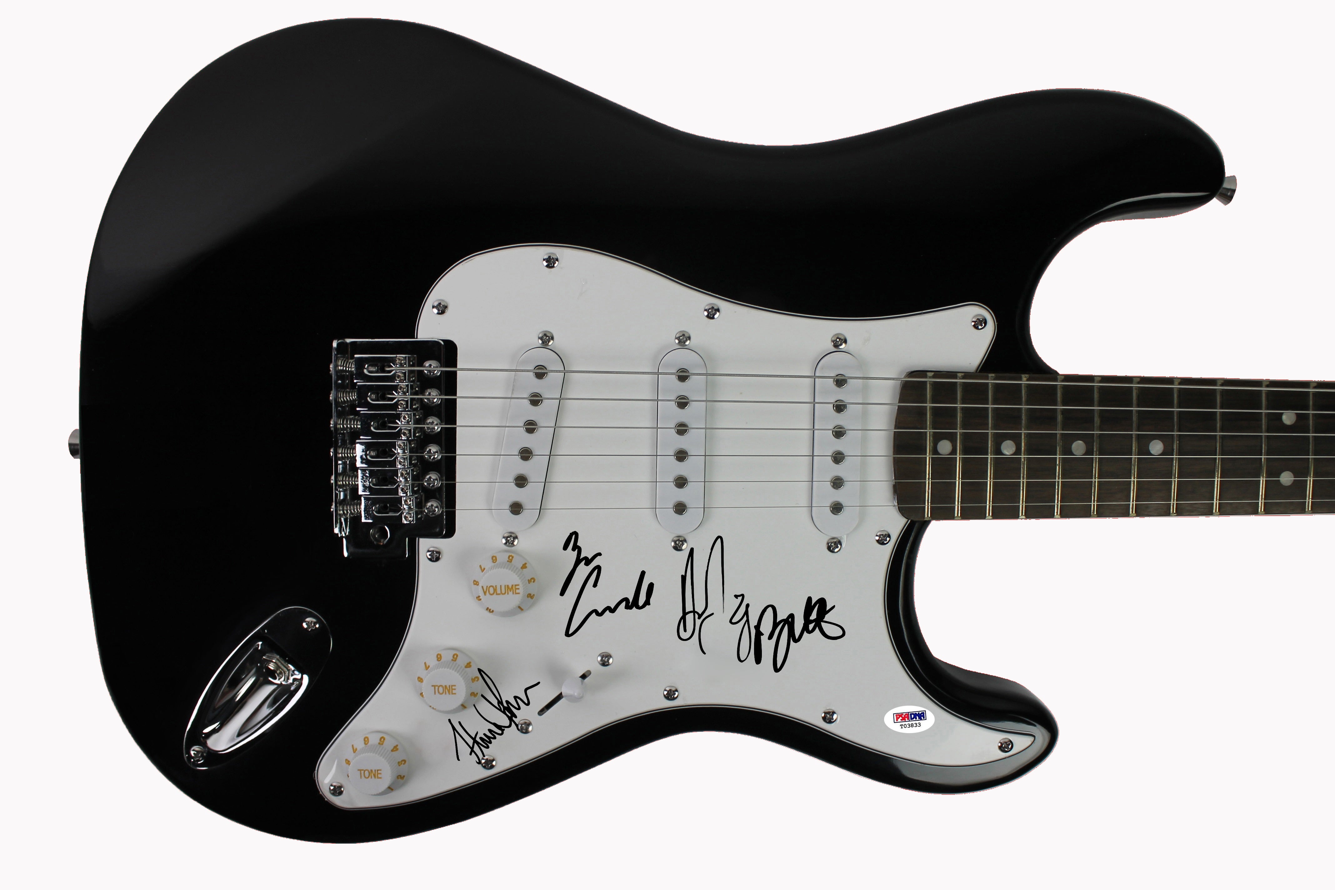 Alabama Shakes- Howard, Cockrell, Johnson, Fogg Signed Guitar PSA/DNA #T03833