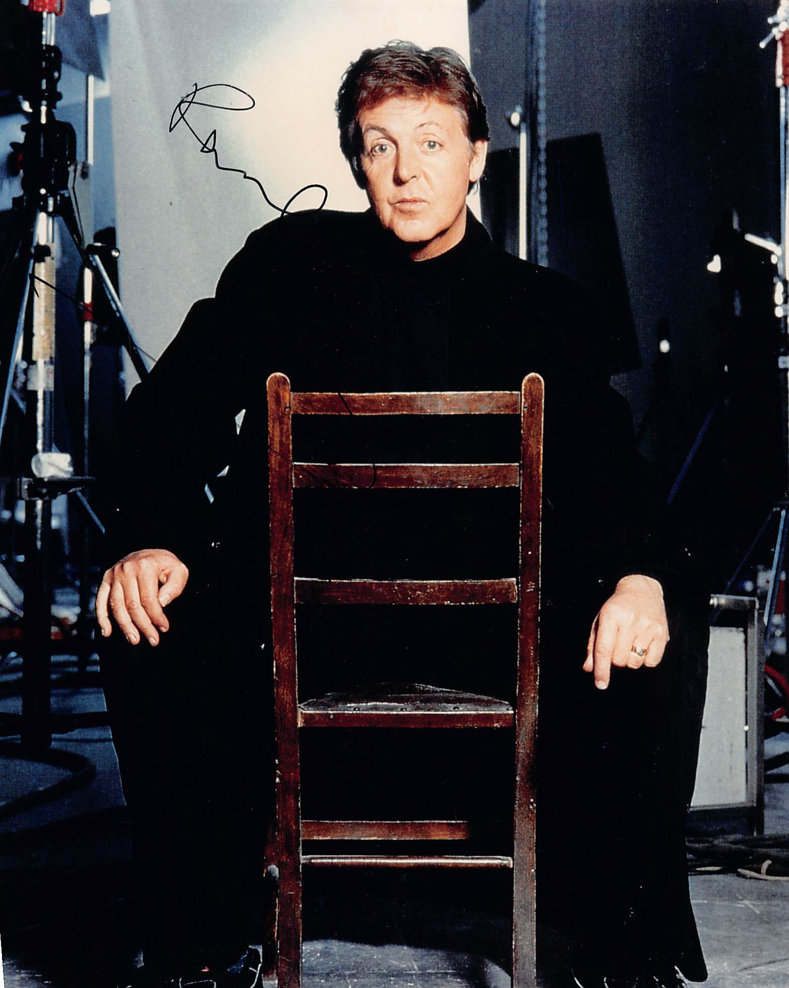 Paul McCartney The Beatles Authentic Signed 8x10 Vertical Photo BAS #AE50863