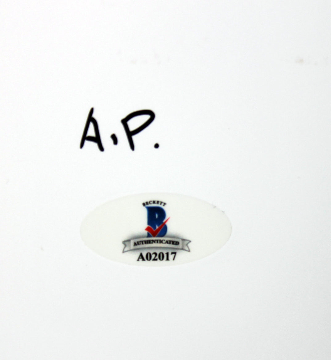 Hugh Hefner Authentic Signed 16.5x20 Playboy Artist Print Photo BAS #A02017