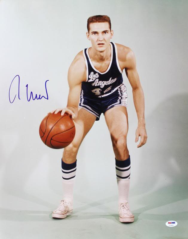 Lakers Jerry West Signed Authentic 16X20 Photo Autographed PSA/DNA #U70629