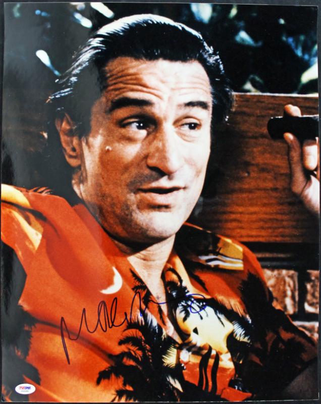 Robert Deniro Cape Fear Signed Authentic 16X20 Photo Autographed PSA/DNA #J00080