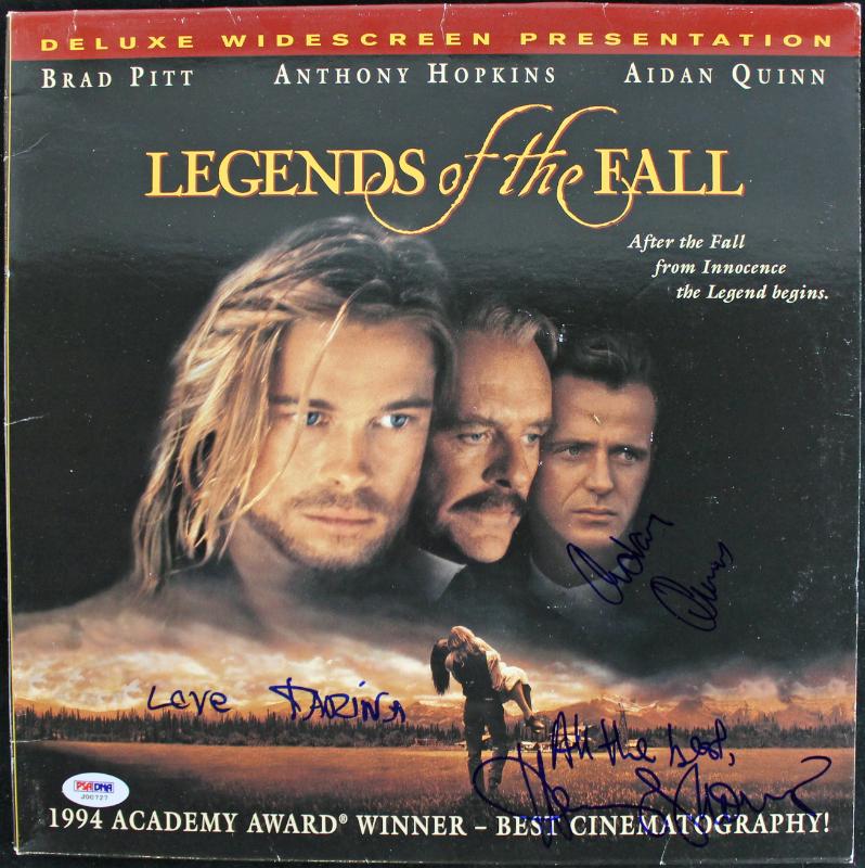 Aidan Quinn & Henry Thomas Authentic Signed Laserdisc Cover PSA/DNA #J00727