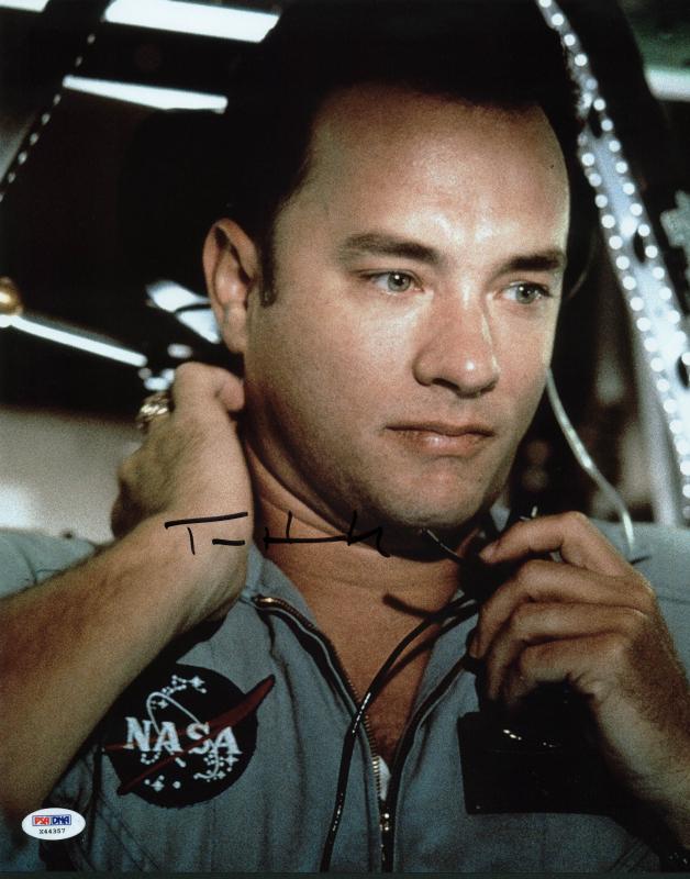 Tom Hanks Apollo 13 Signed Authentic 11X14 Photo Autographed PSA/DNA #X44357