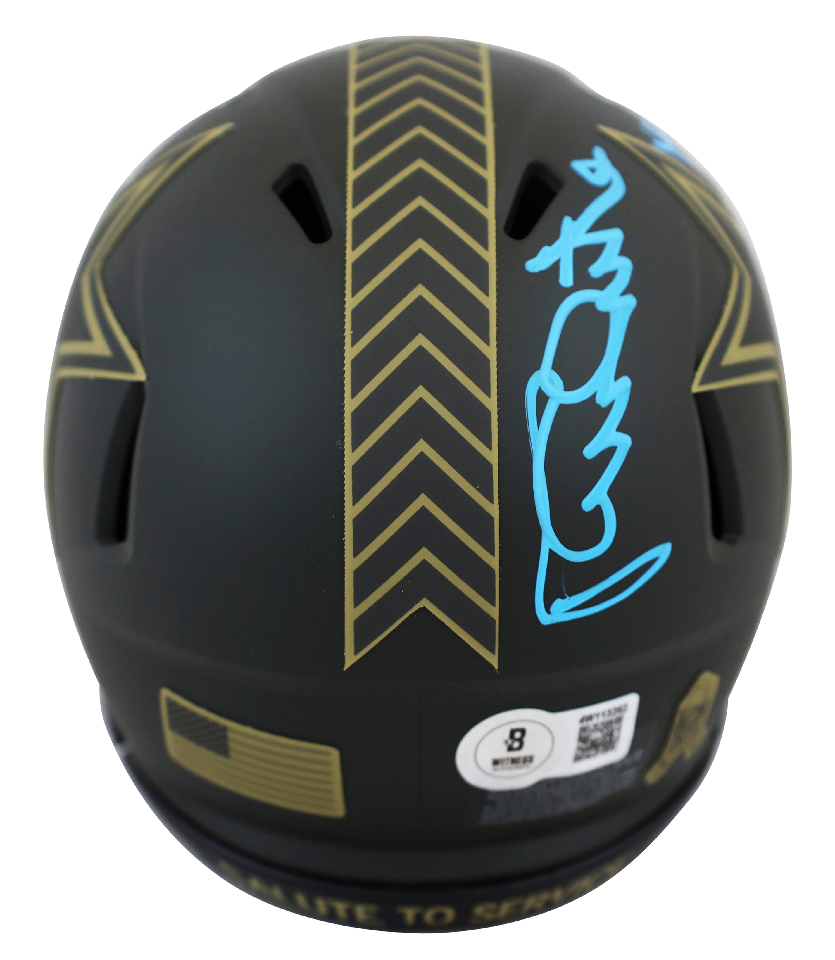 Cowboys Randy White "HOF 94" Signed 2025 STS IV Speed Mini Helmet BAS Witnessed