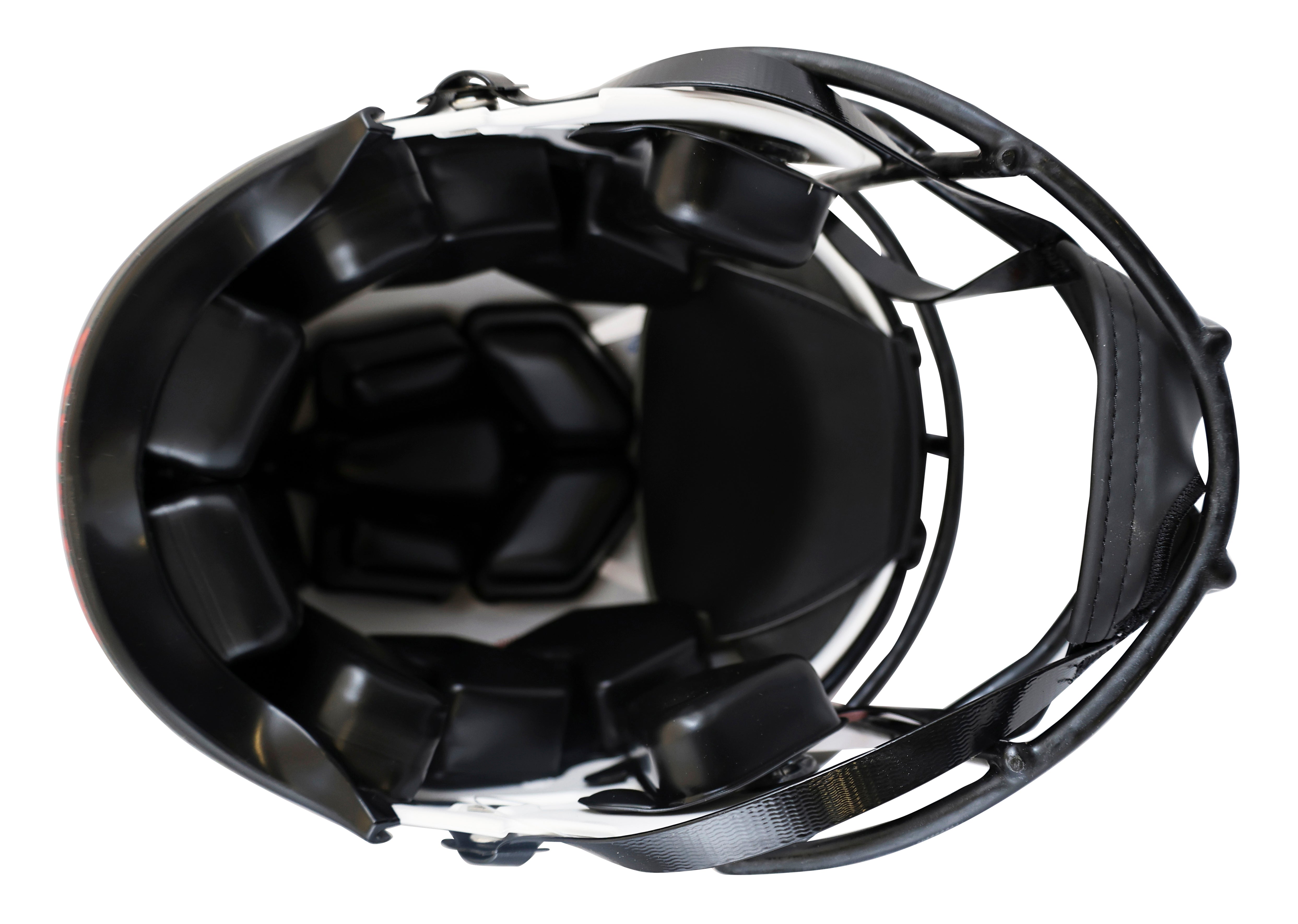 Patriots Rob Gronkowski Signed Lunar F/S Speed Proline Helmet W/ Case BAS Wit