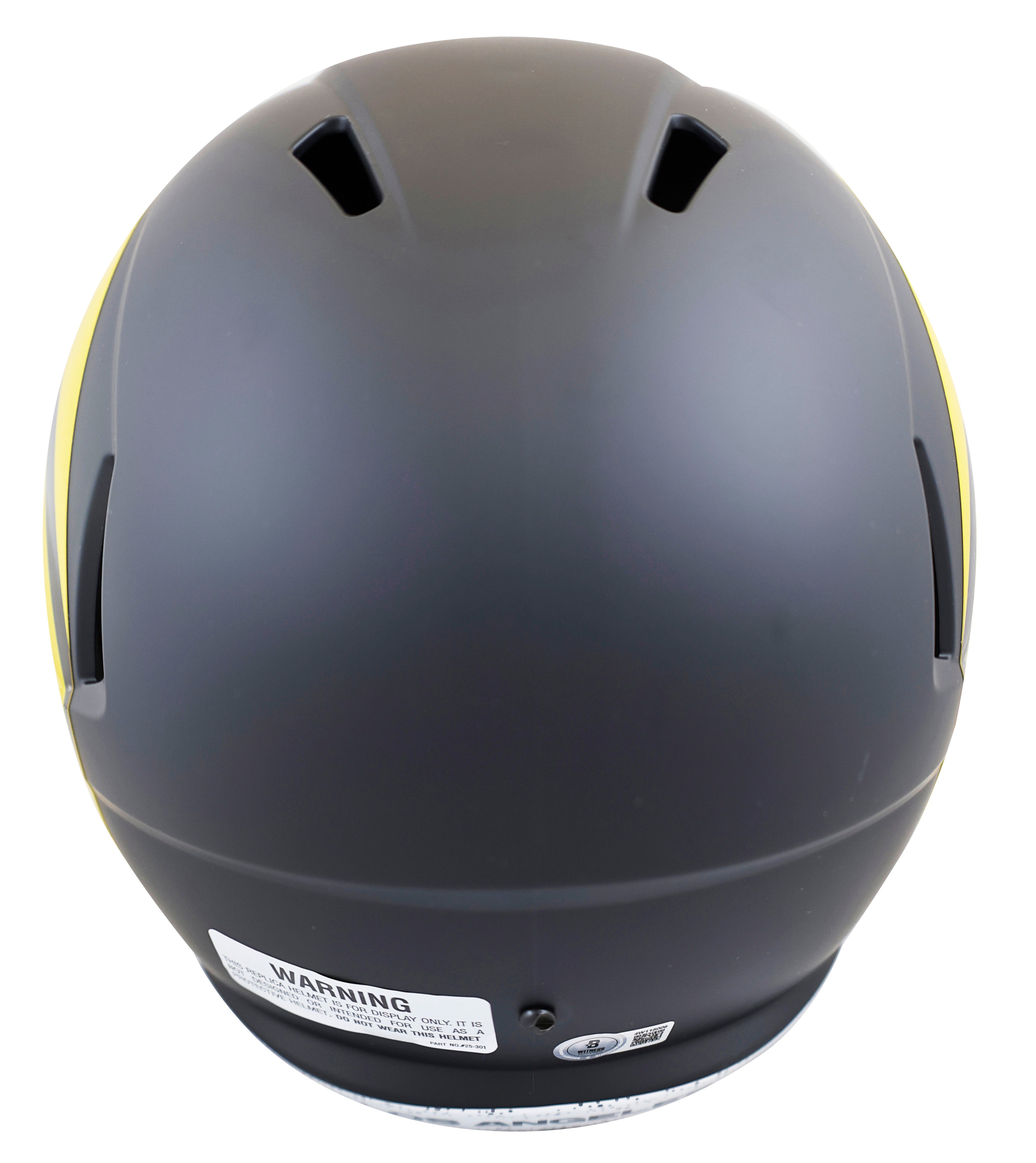 Rams Eric Dickerson "HOF" Signed 2025 Rivalries F/S Speed Rep Helmet W/ Case BAS