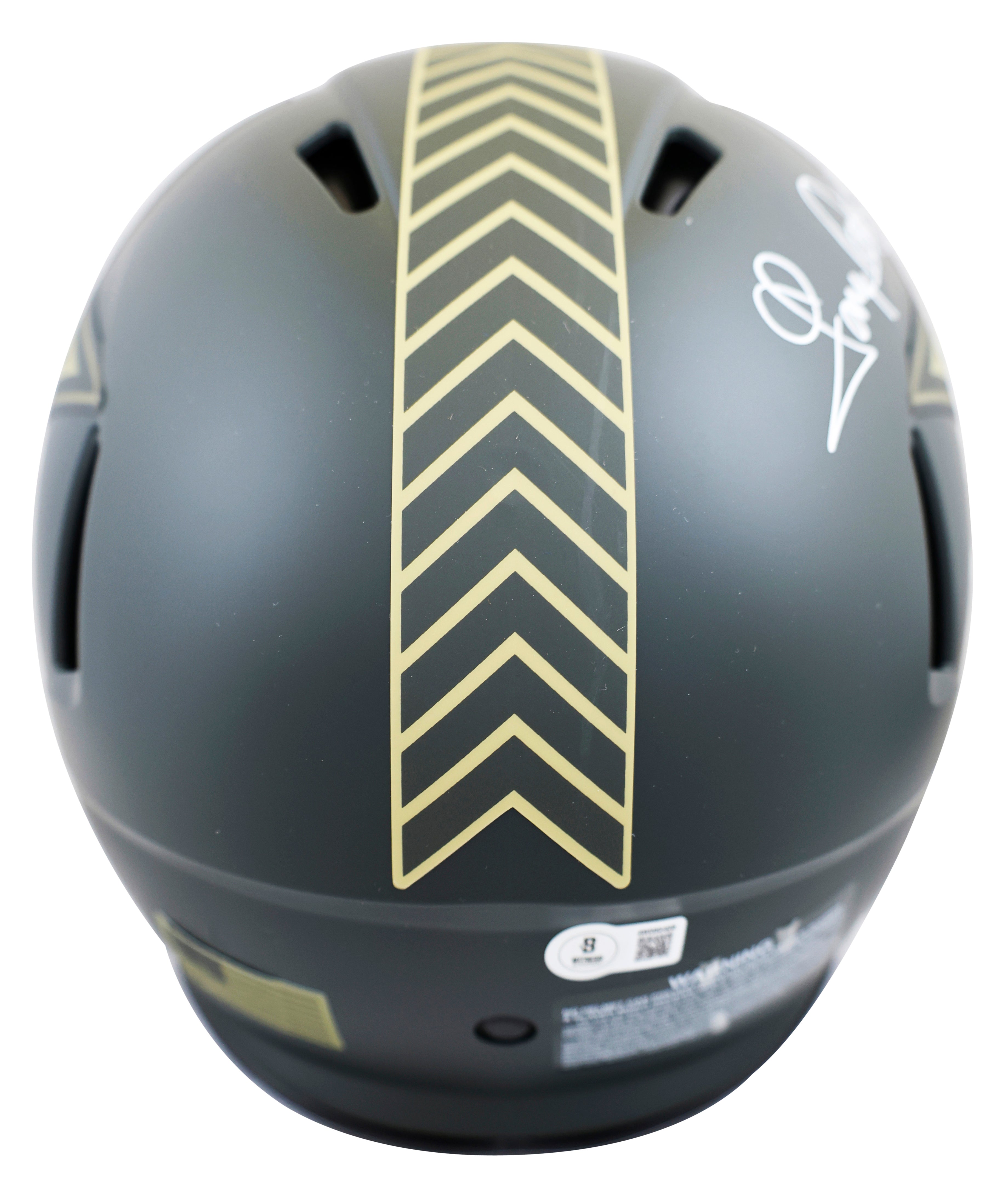 Cowboys Tony Dorsett HOF 94 Signed STS IV F/S Speed Proline Helmet w/ Case BAS W