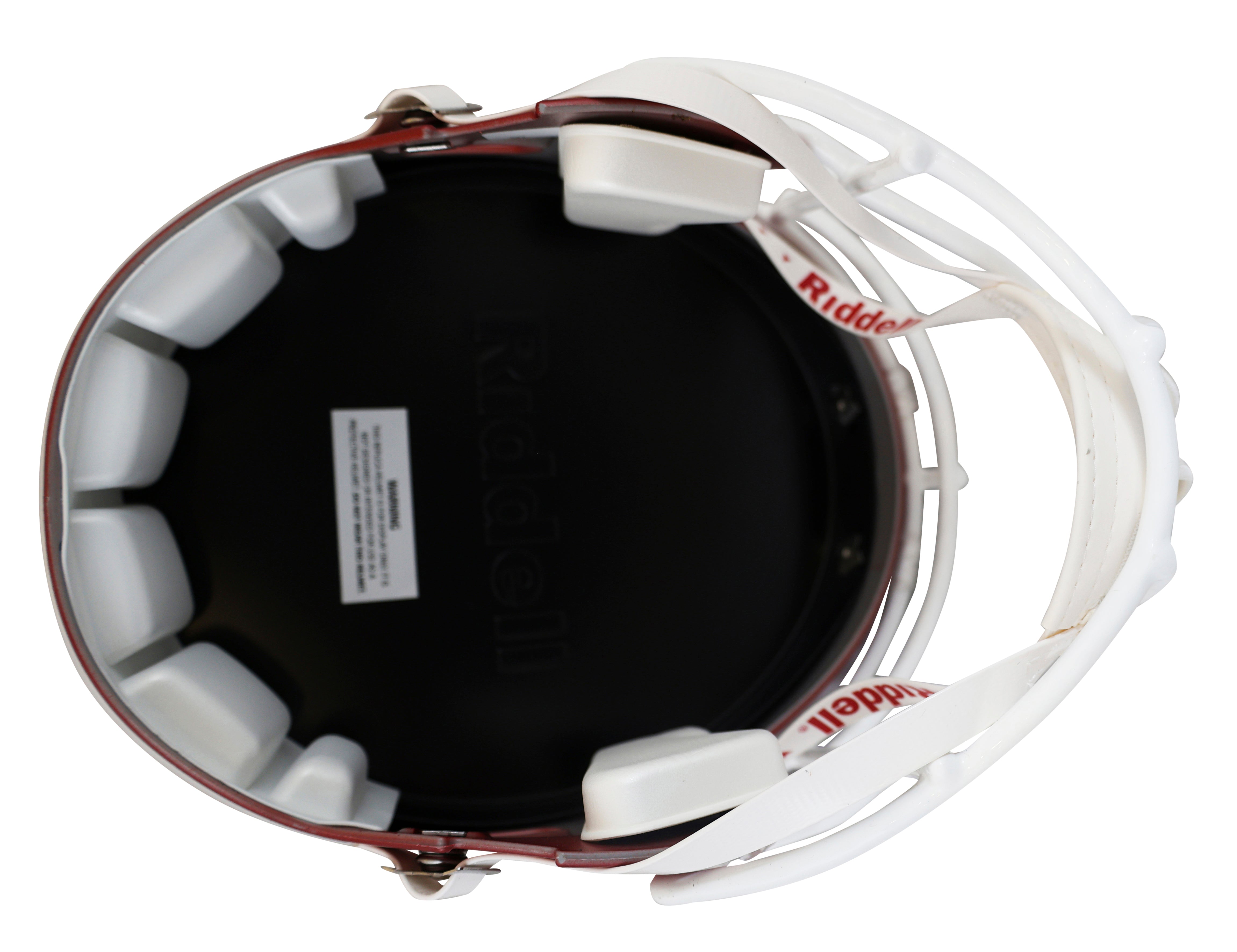 Oklahoma Sam Bradford "2008 Heisman" Signed F/S Speed Rep Helmet W/ Case BAS Wit