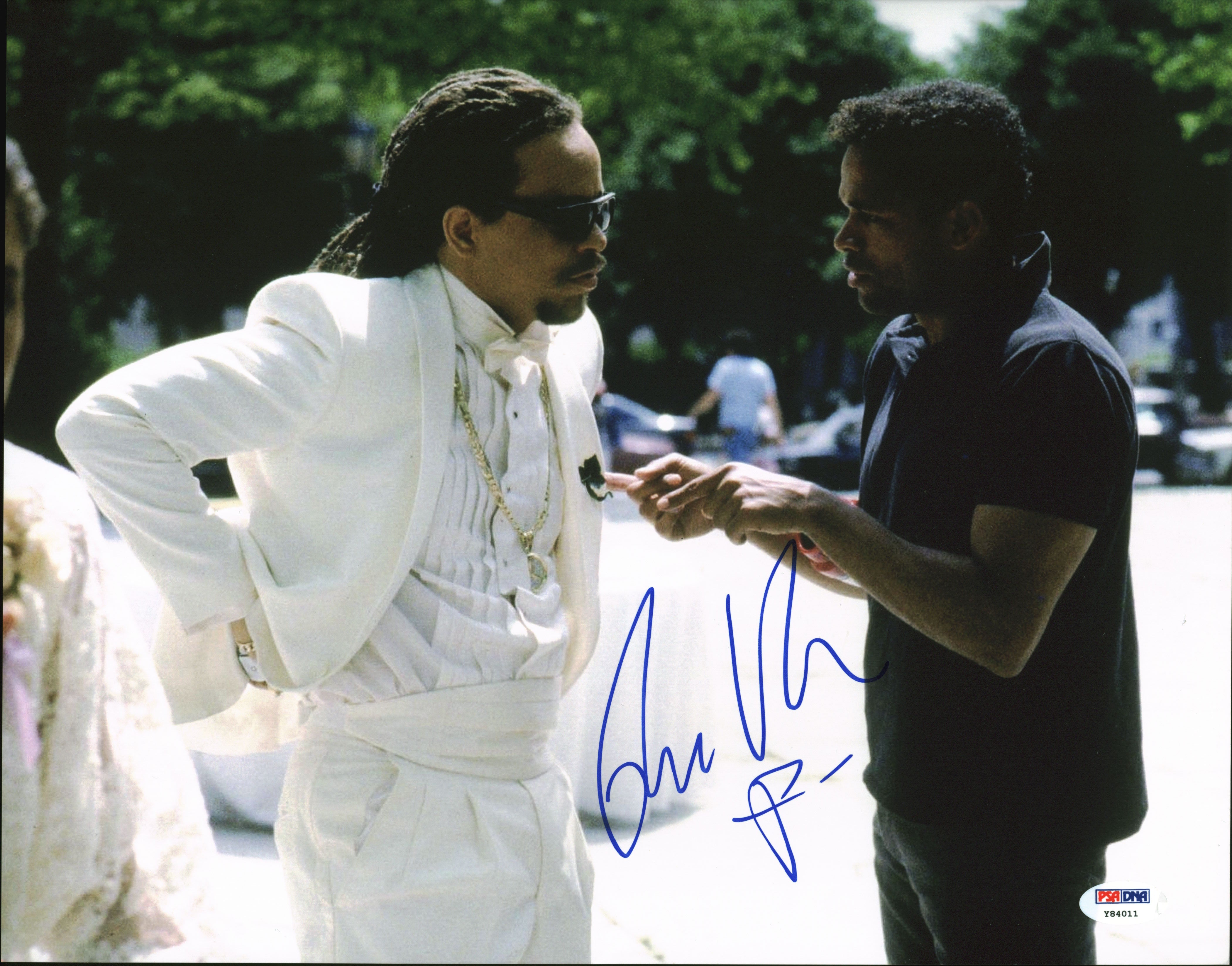Mario Van Peebles New Jack City Authentic Signed 11x14 Photo PSA/DNA #Y84011