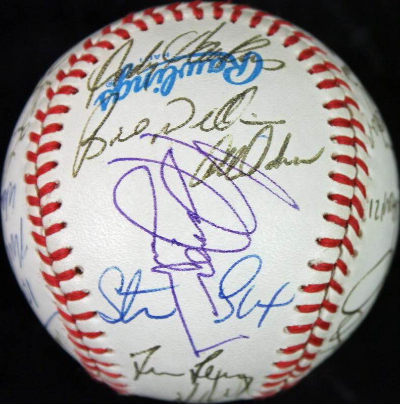 1992 Yankees Spring Training (29) Steinbrenner Signed Oal Baseball JSA #X32636