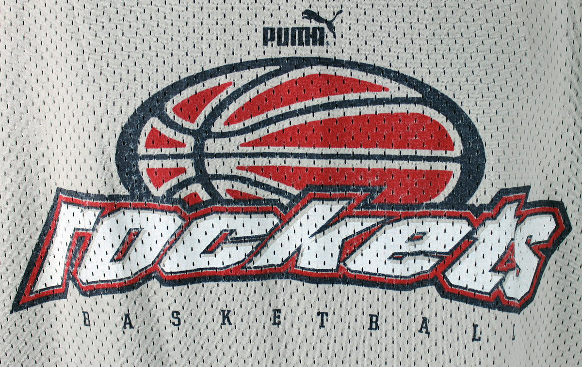 Rockets Charles Barkley Late 1990s Practice Worn Puma 3XL Jersey w/Photo Matches