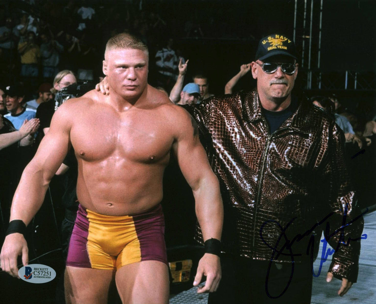 Jesse 'The Body' Ventura WWE Wrestling Authentic Signed 8x10 Photo BAS #C57251