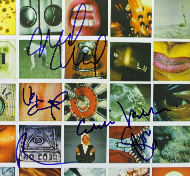 Pearl Jam (5) Vedder, Mccready, Ament, Gossard & Irons Signed Album PSA #V09701